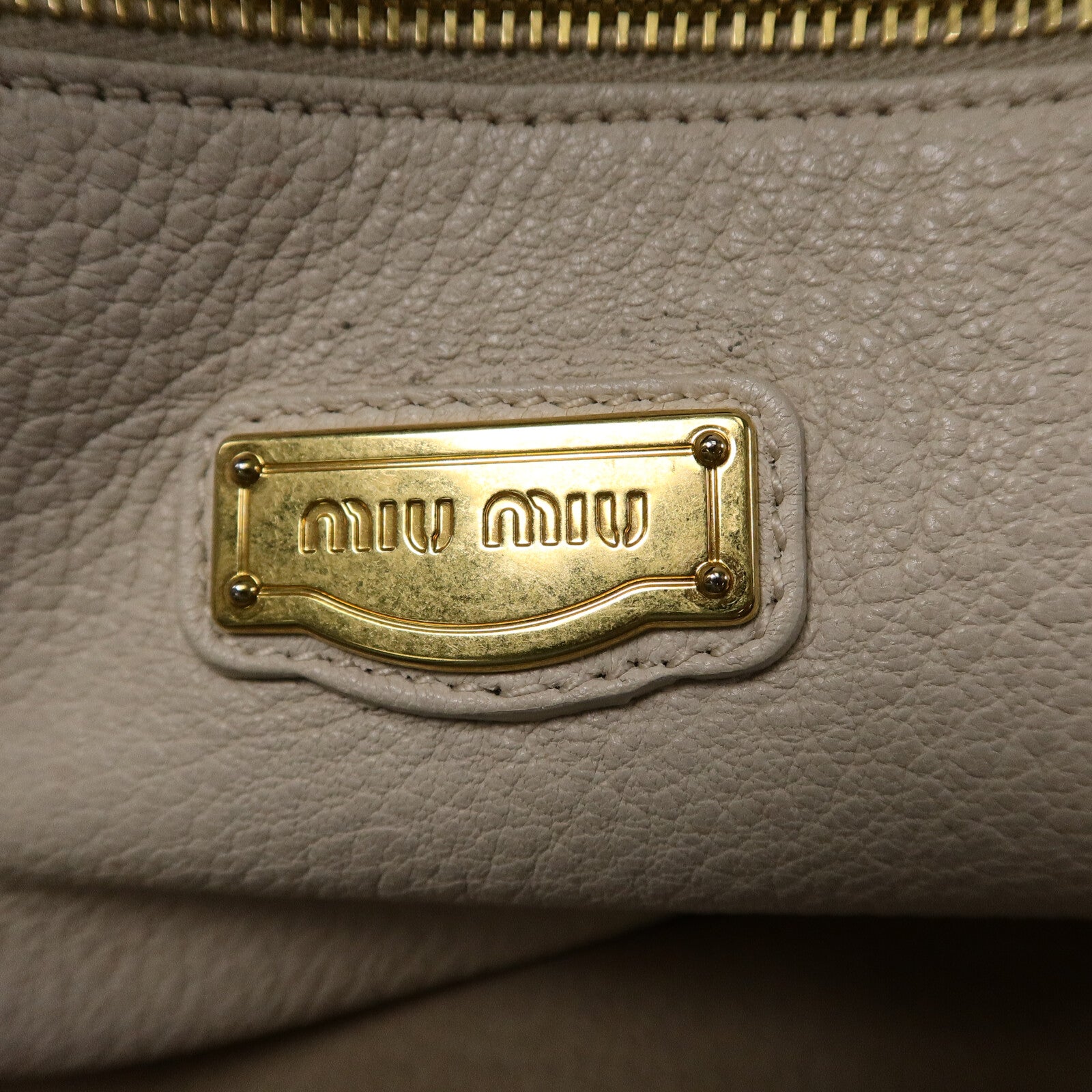 Miu Miu 鹿皮皮革2 Way Shoulder Bag手挽肩背兩用袋