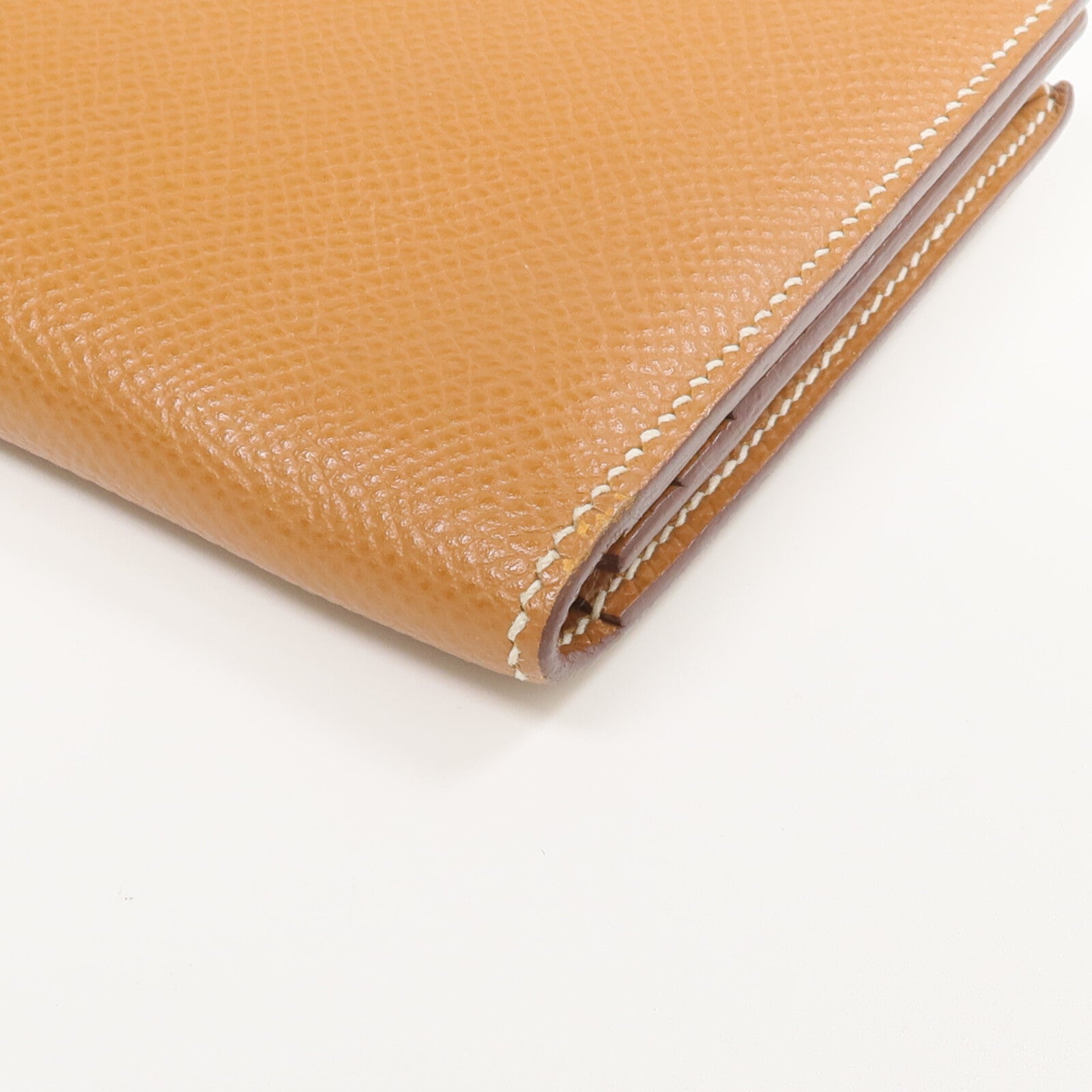 HERMES Epsom皮革Bearn Long Wallet長錢包Gold