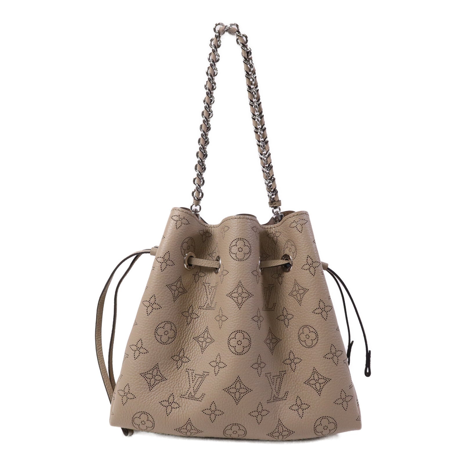 LOUIS VUITTON Mahina Bella銀扣肩背袋