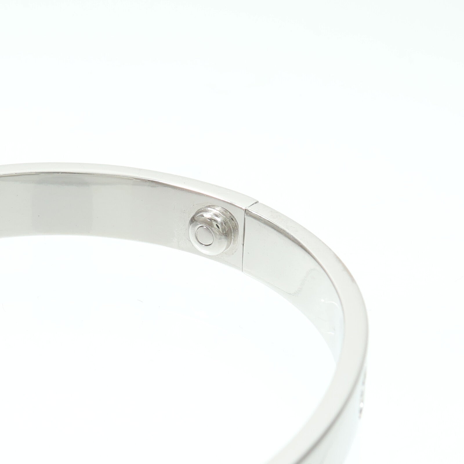 CARTIER 18K白金Love Bracelet 4 Diamonds鑽石手鐲
