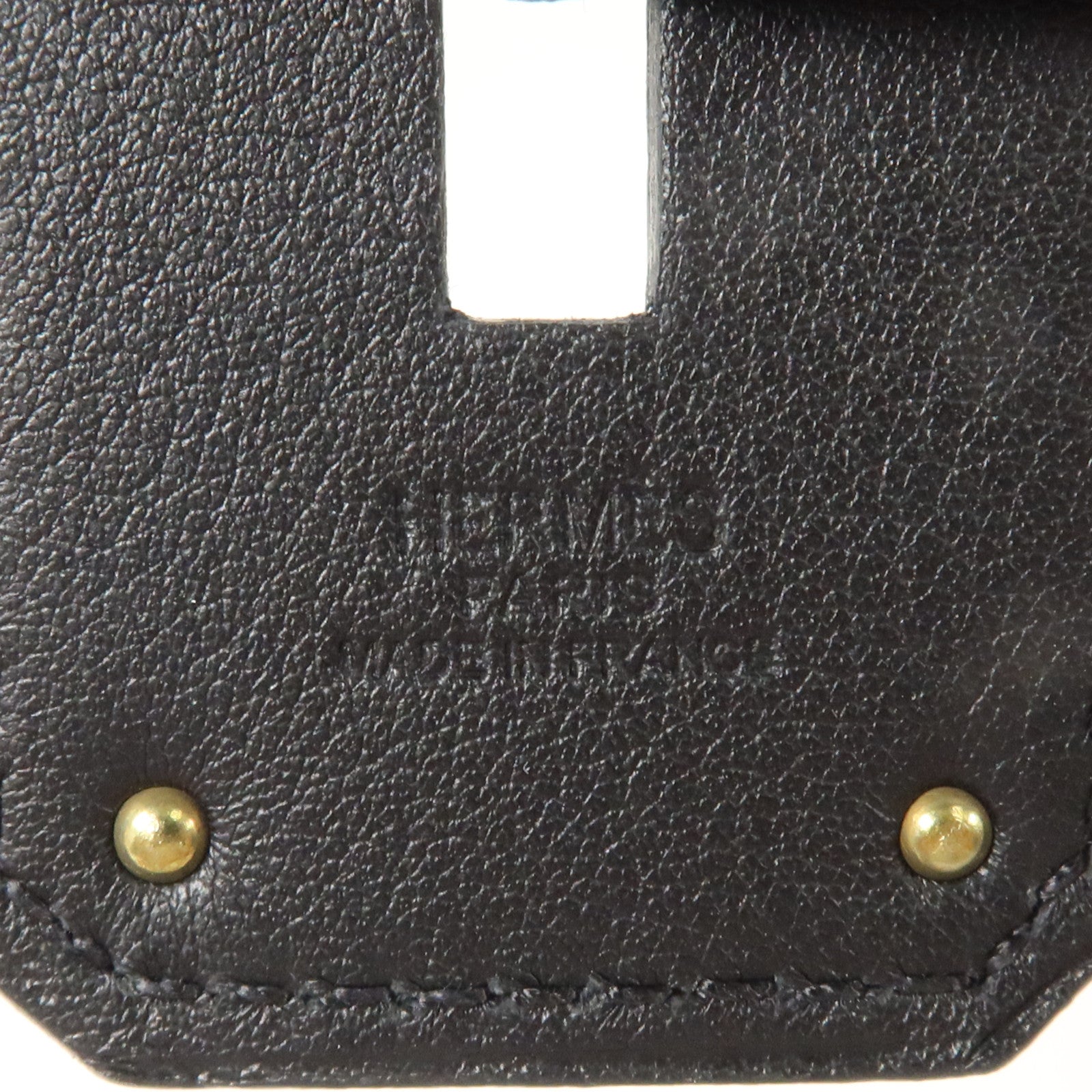 HERMES 皮革/金屬Pendant Clochette Necklace項鏈