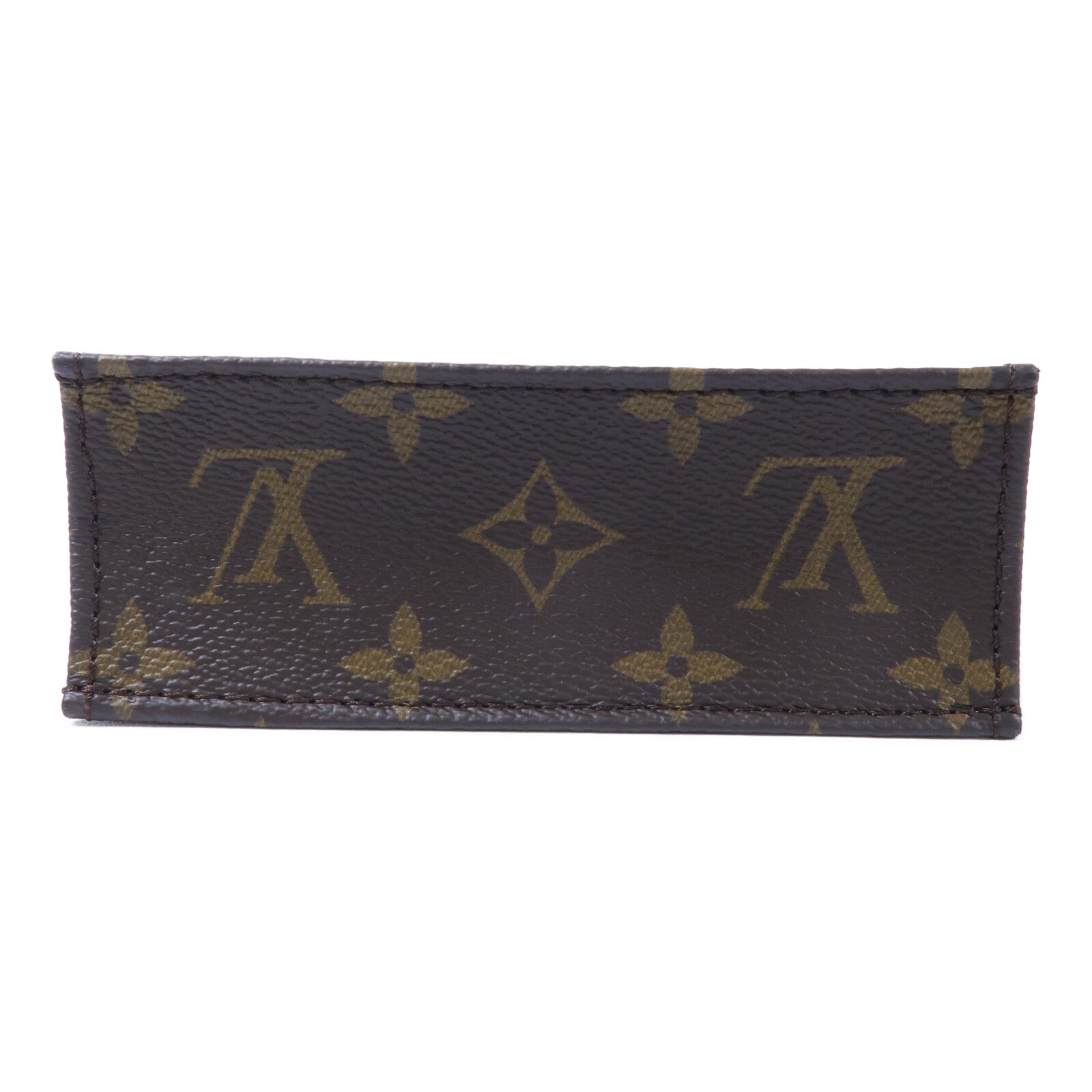 LOUIS VUITTON Monogram Petit Sac Plat手挽肩背兩用袋