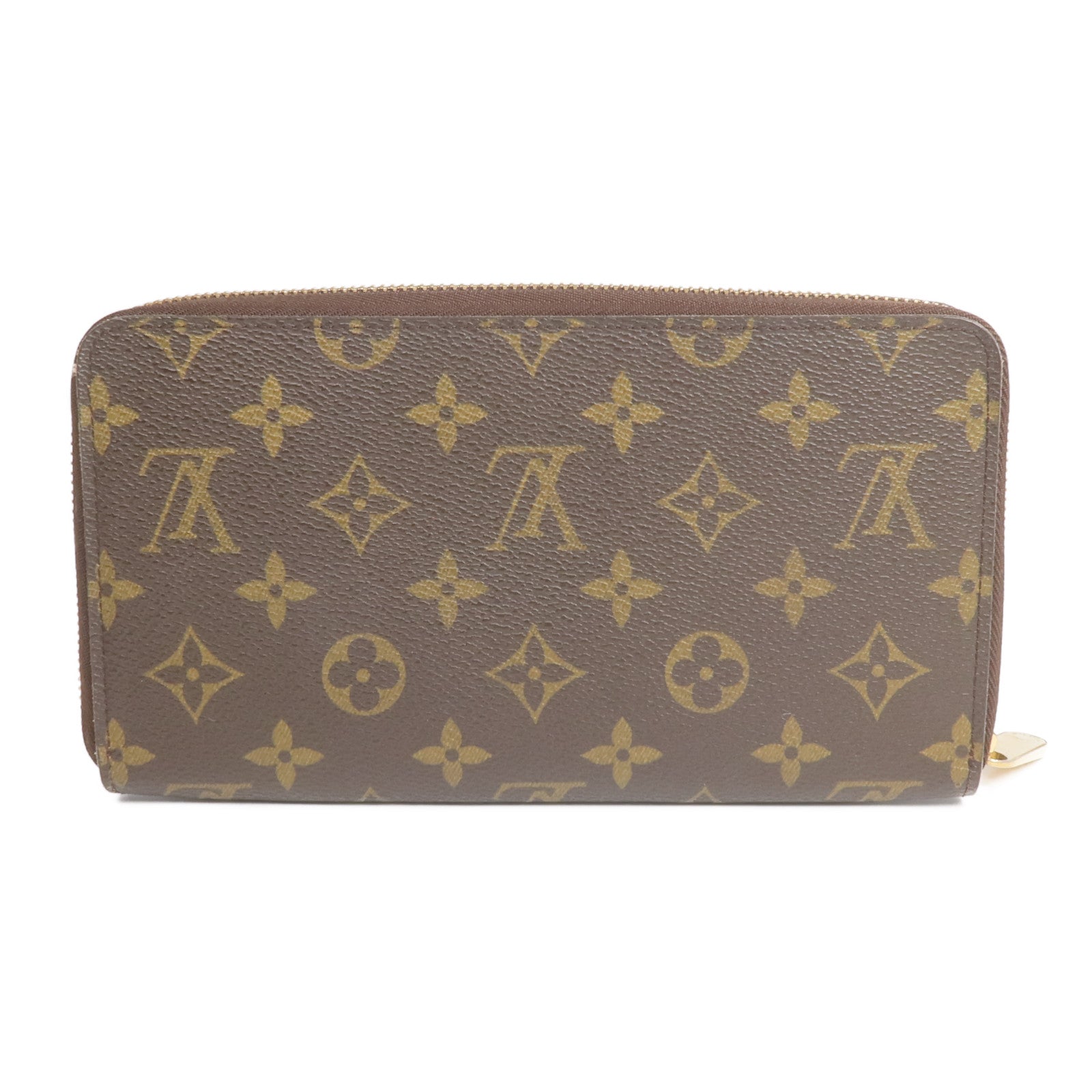 LOUIS VUITTON Monogram Zipper Long Wallet金扣長錢包