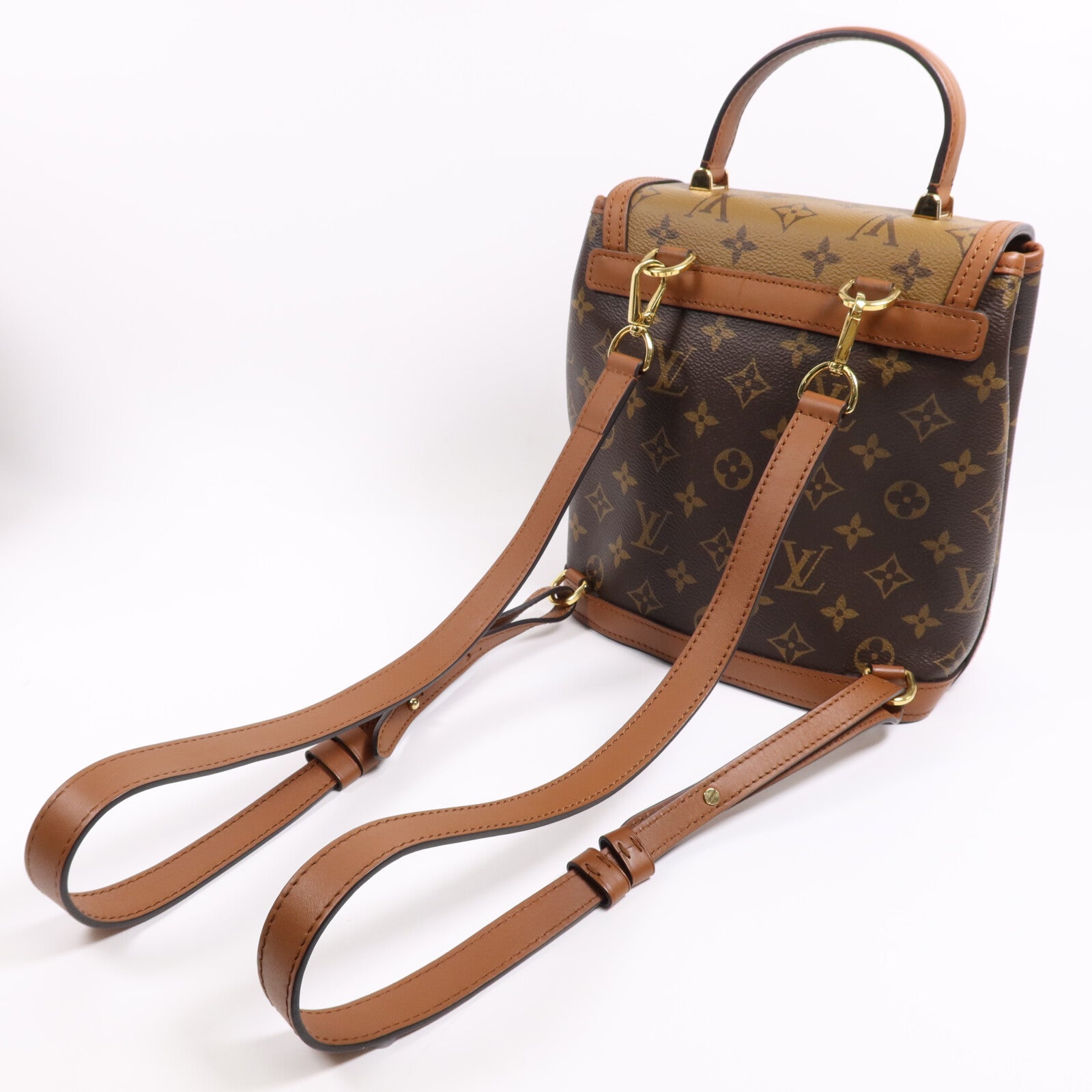 LOUIS VUITTON Monogram Reverse Dauphine Backpack背包