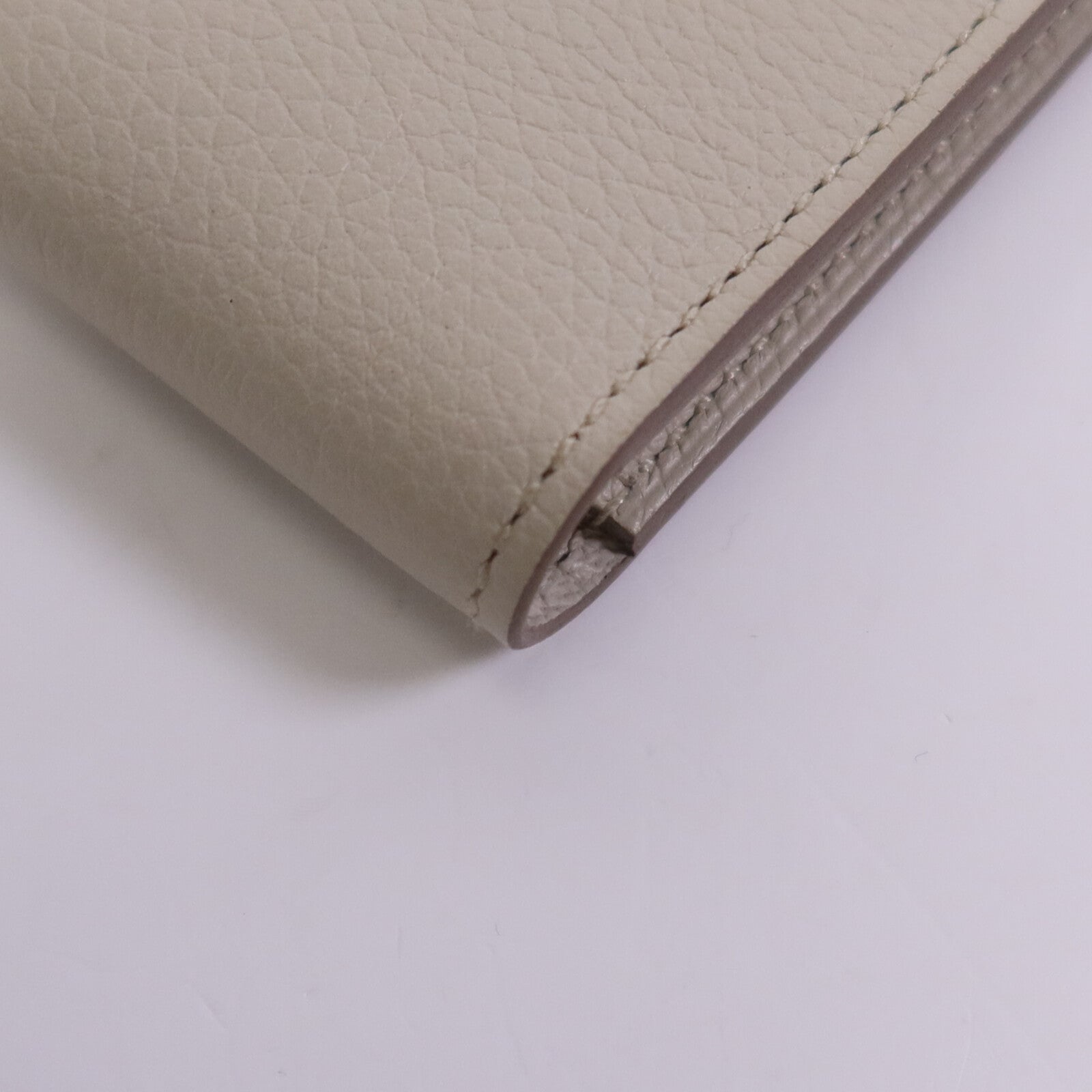 HERMES Evercolor R.M.S Card holder銀扣卡片套Beton