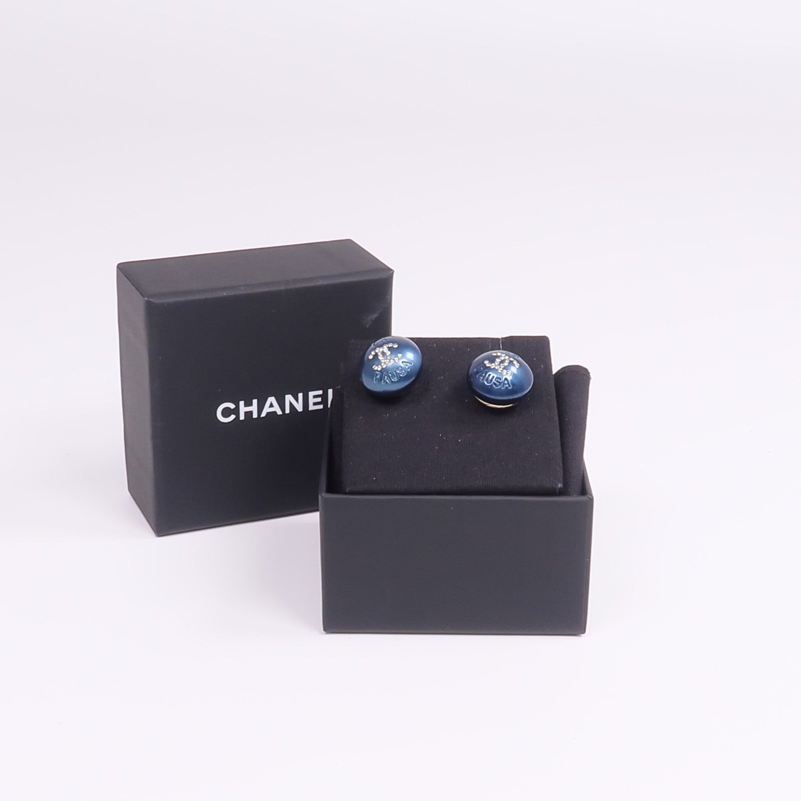CHANEL PVC/金屬Earrings耳環