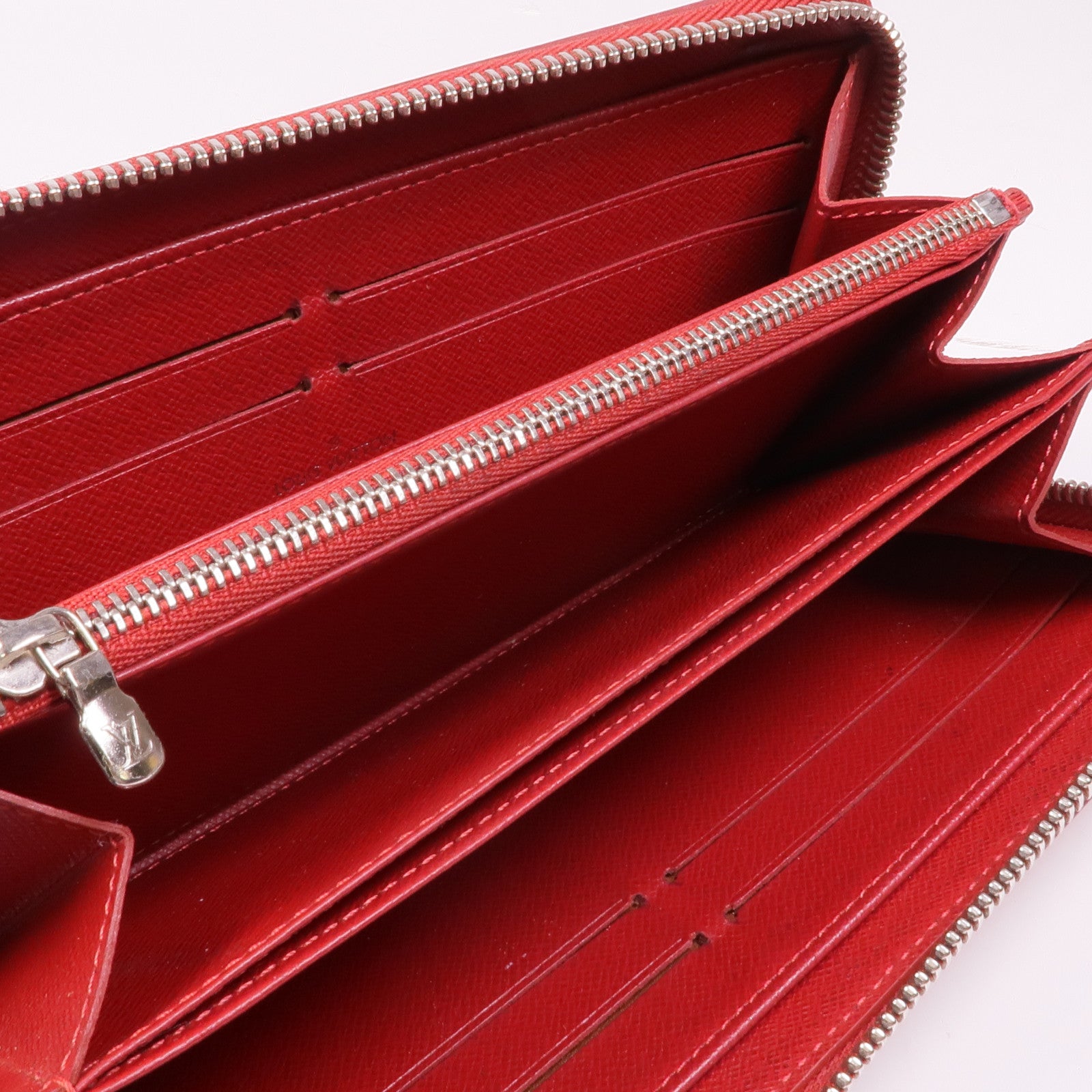 LOUIS VUITTON Epi Zippy Long Wallet銀扣長錢包