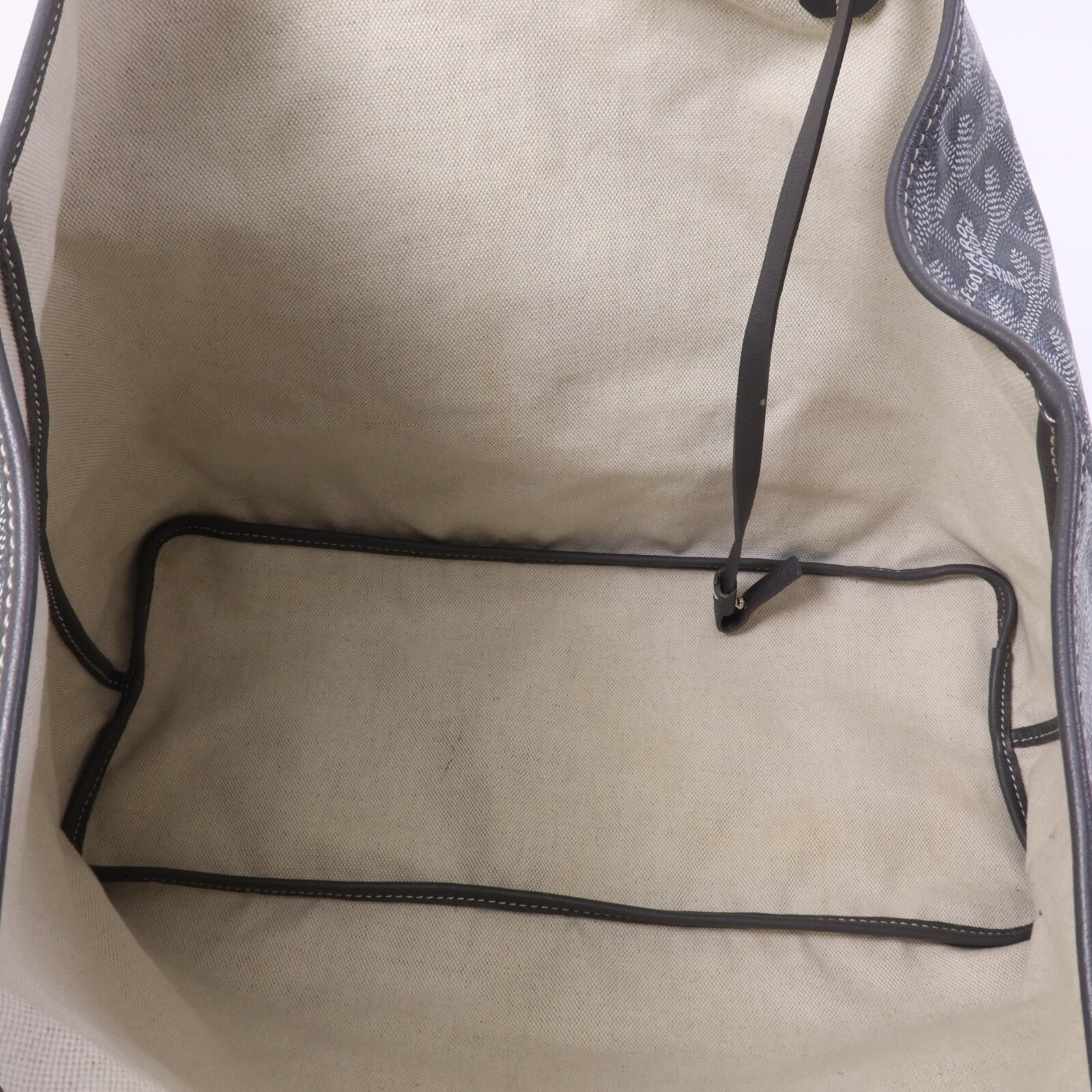 GOYARD 塗層帆布Saint Louis PM銀扣手挽袋