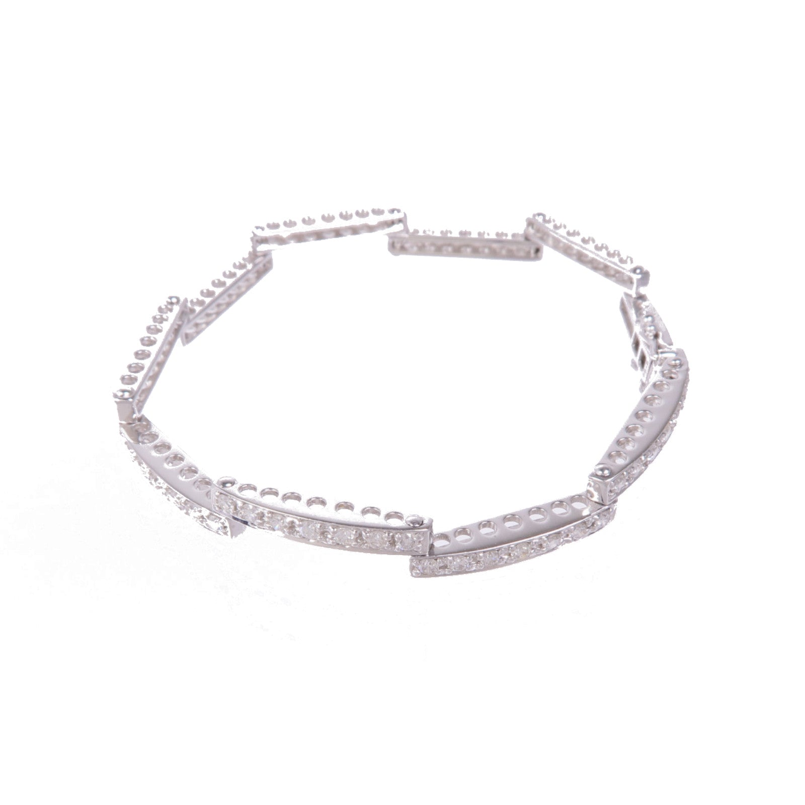 JEWELRY 18K白金Diamond Bracelet鑽石手鏈
