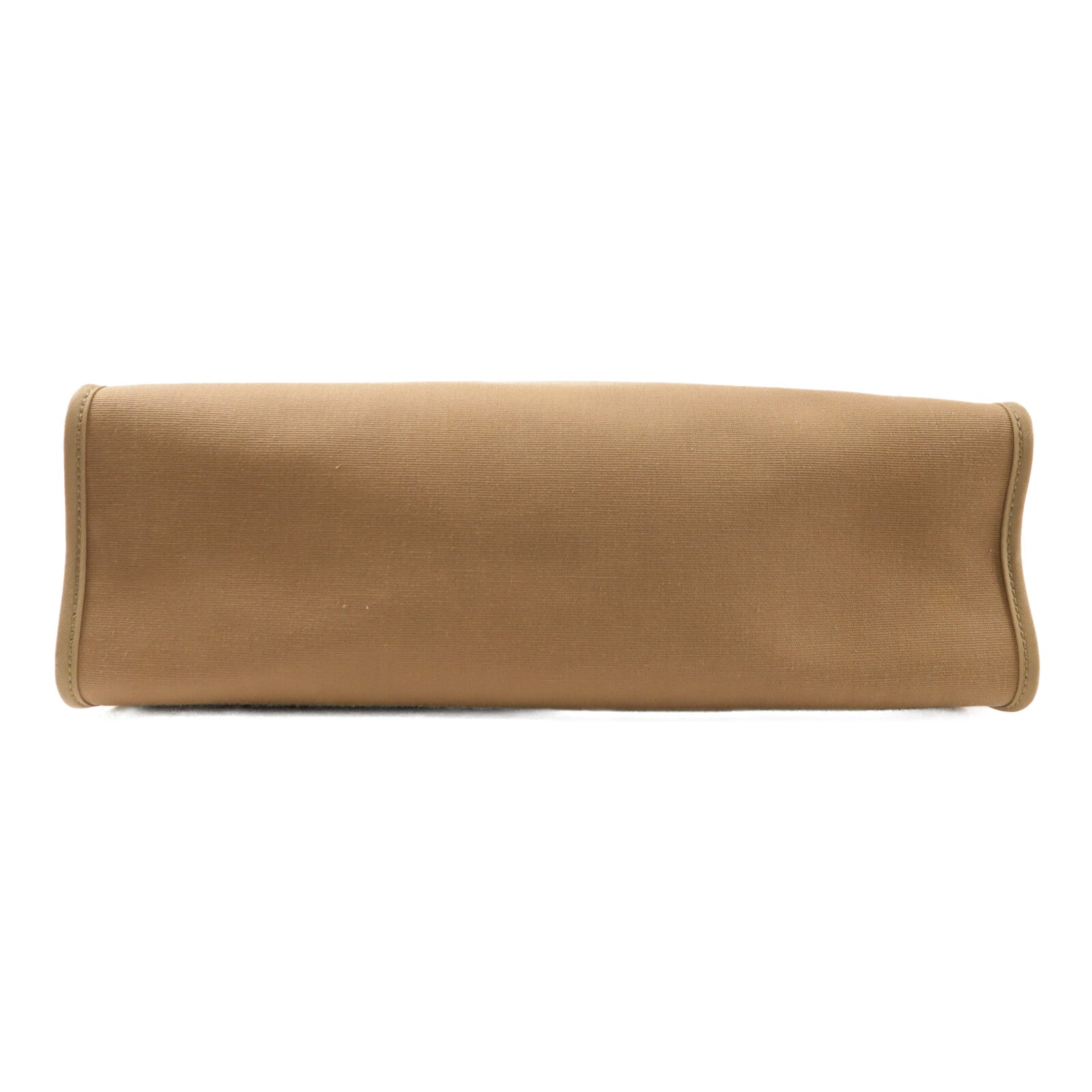 HERMES 帆布Herbag PM銀扣手挽肩背兩用袋Etoupe