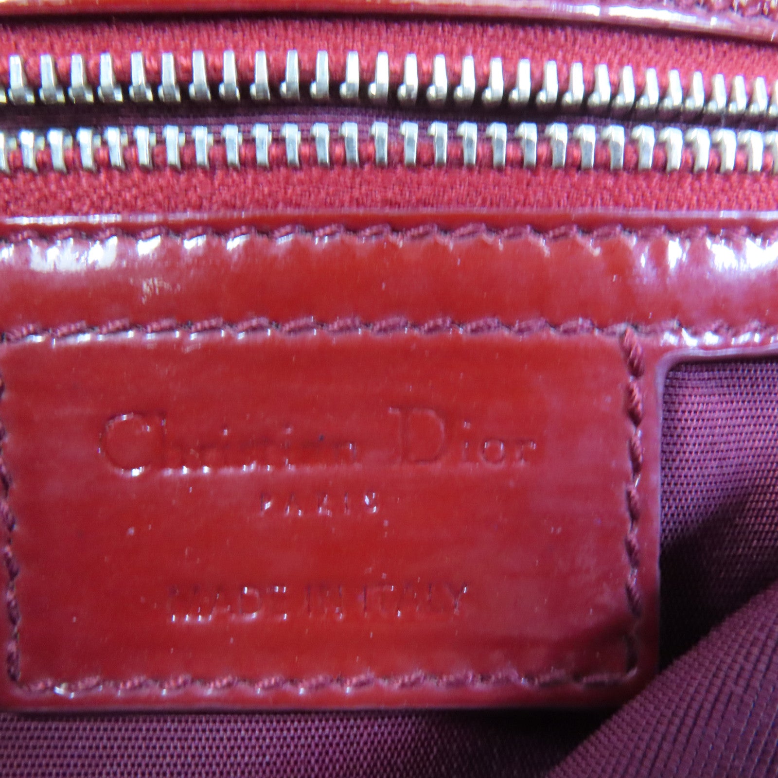 Dior 漆皮皮革Shoulder Bag肩背袋
