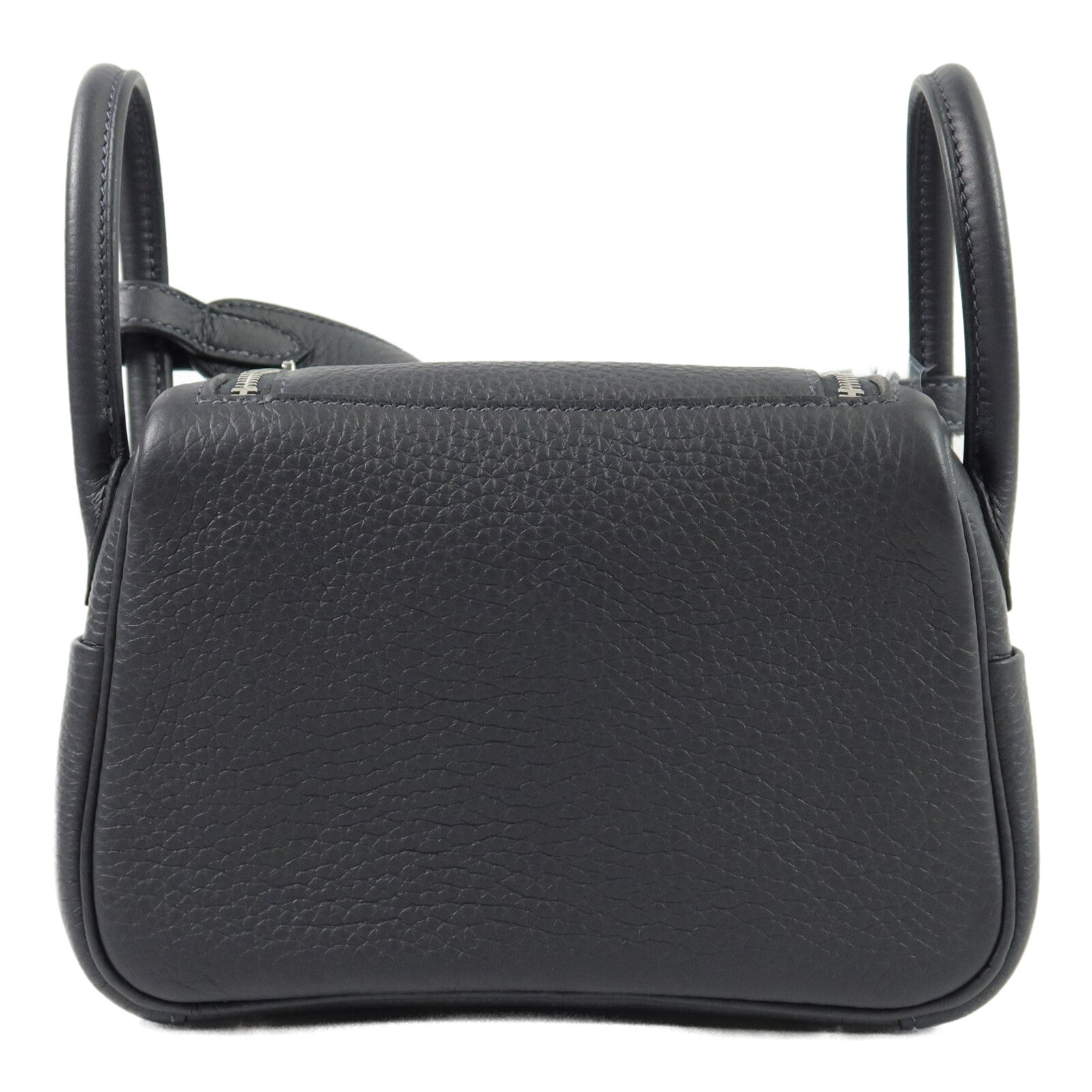 HERMES Clemence皮革Mini Lindy手挽肩背兩用袋Caban