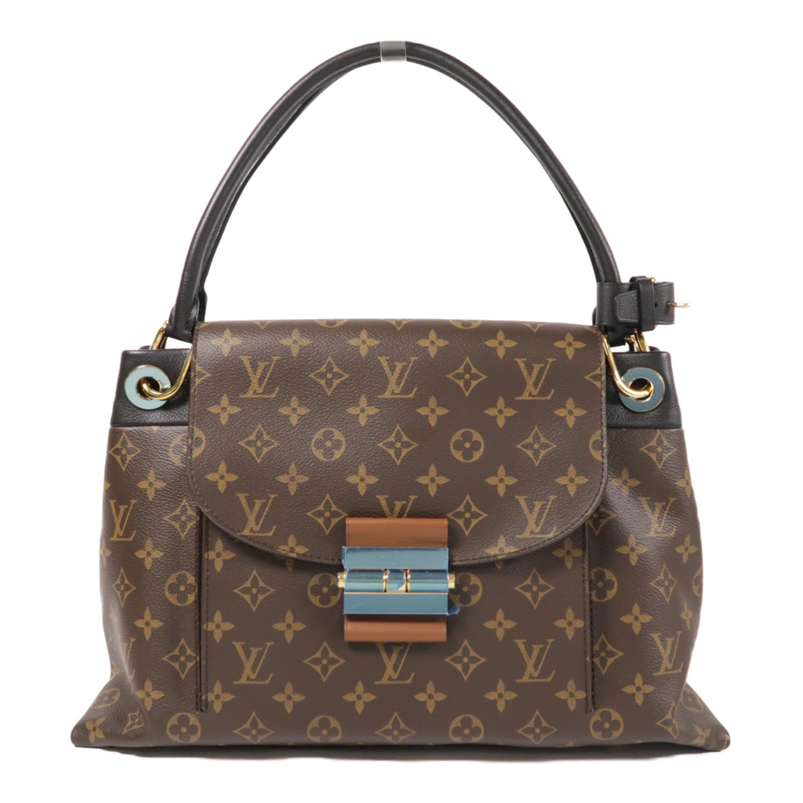LOUIS VUITTON Monogram Olympe金扣肩背袋