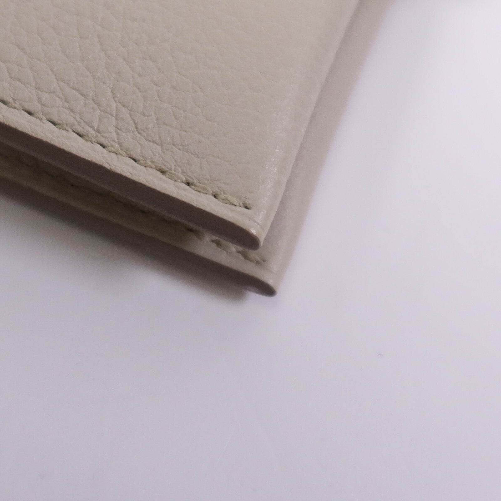 HERMES Evercolor R.M.S Card holder銀扣卡片套Beton