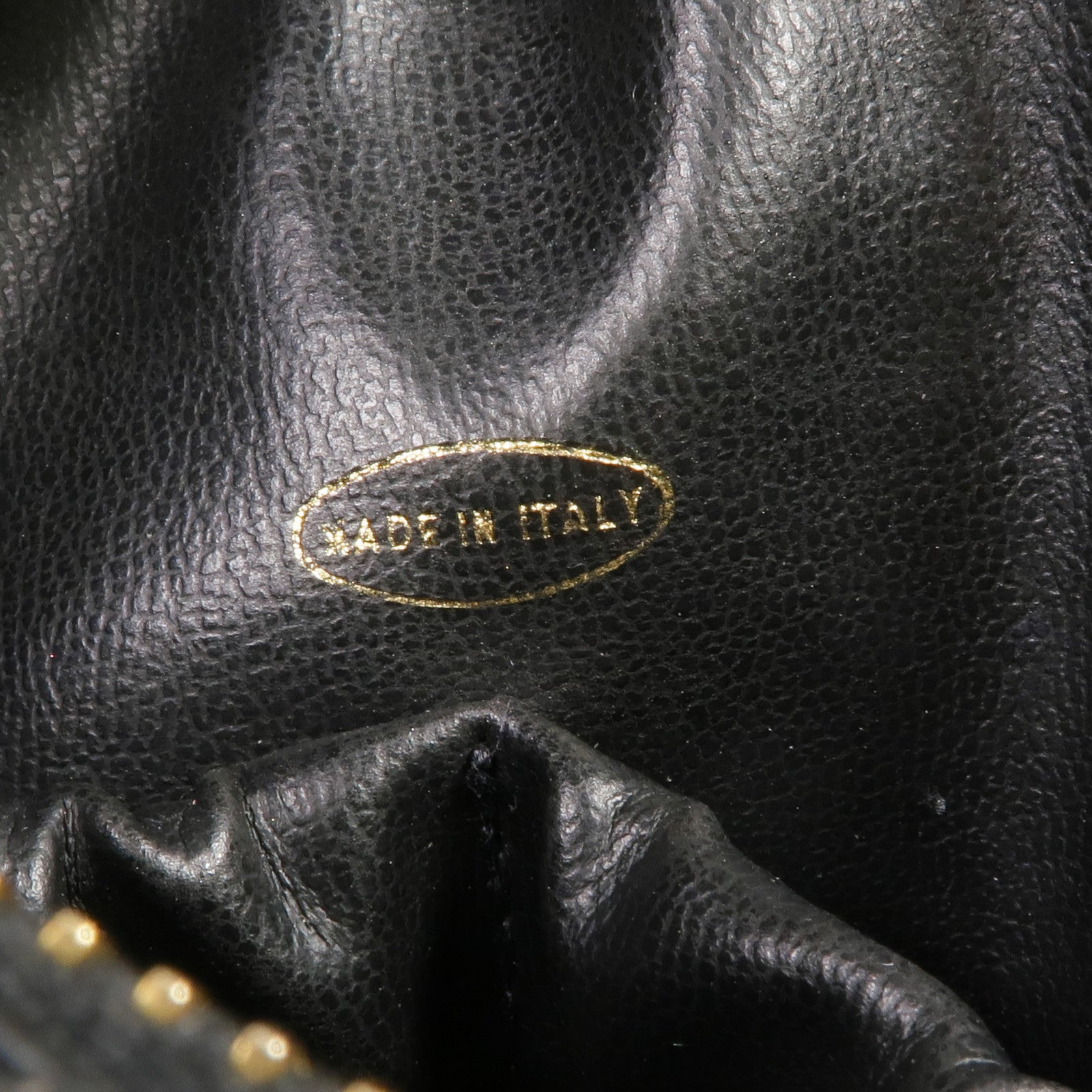 CHANEL 羊皮皮革Pouch金扣手拿包