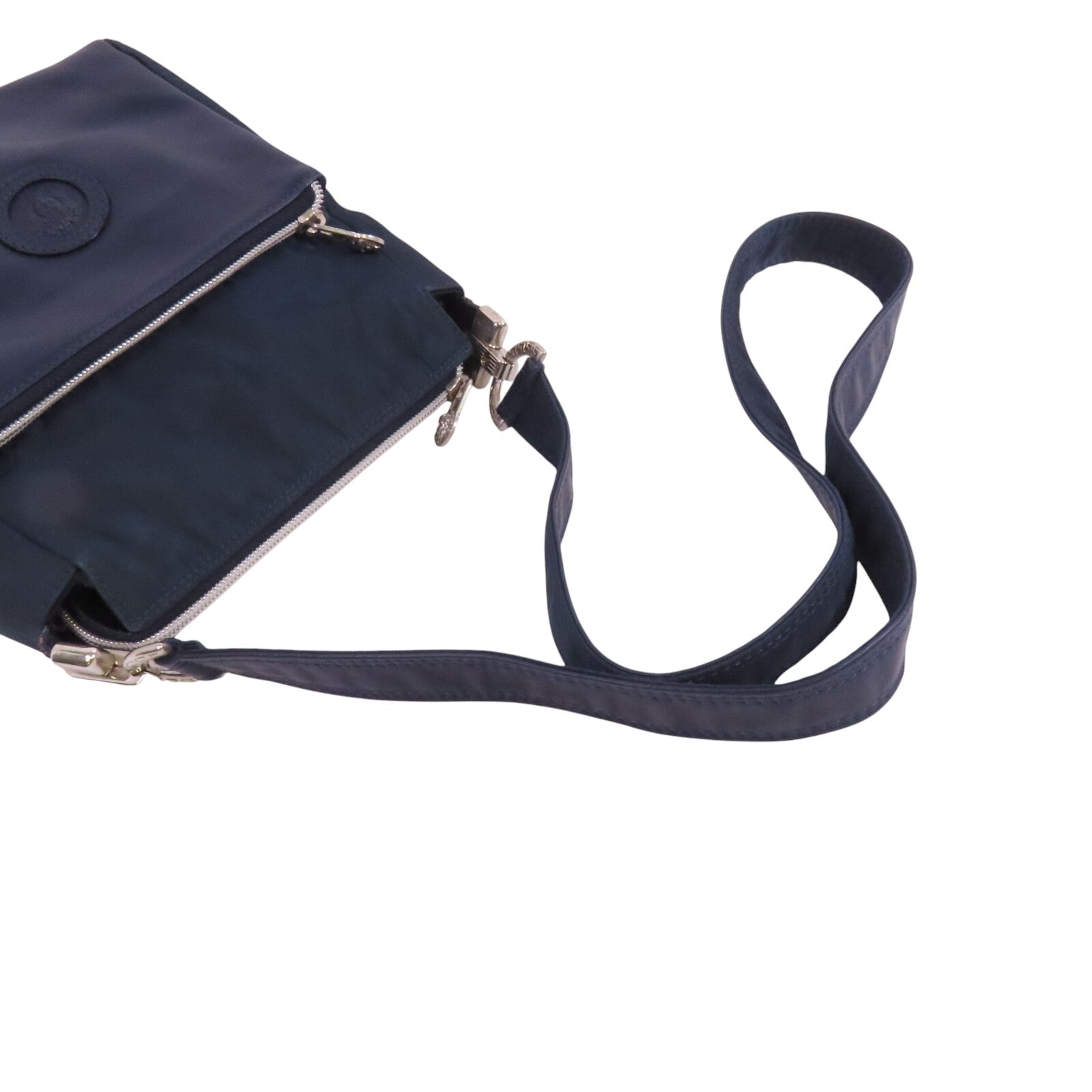 VERSACE 尼龍Shoulder Bag銀扣肩背袋