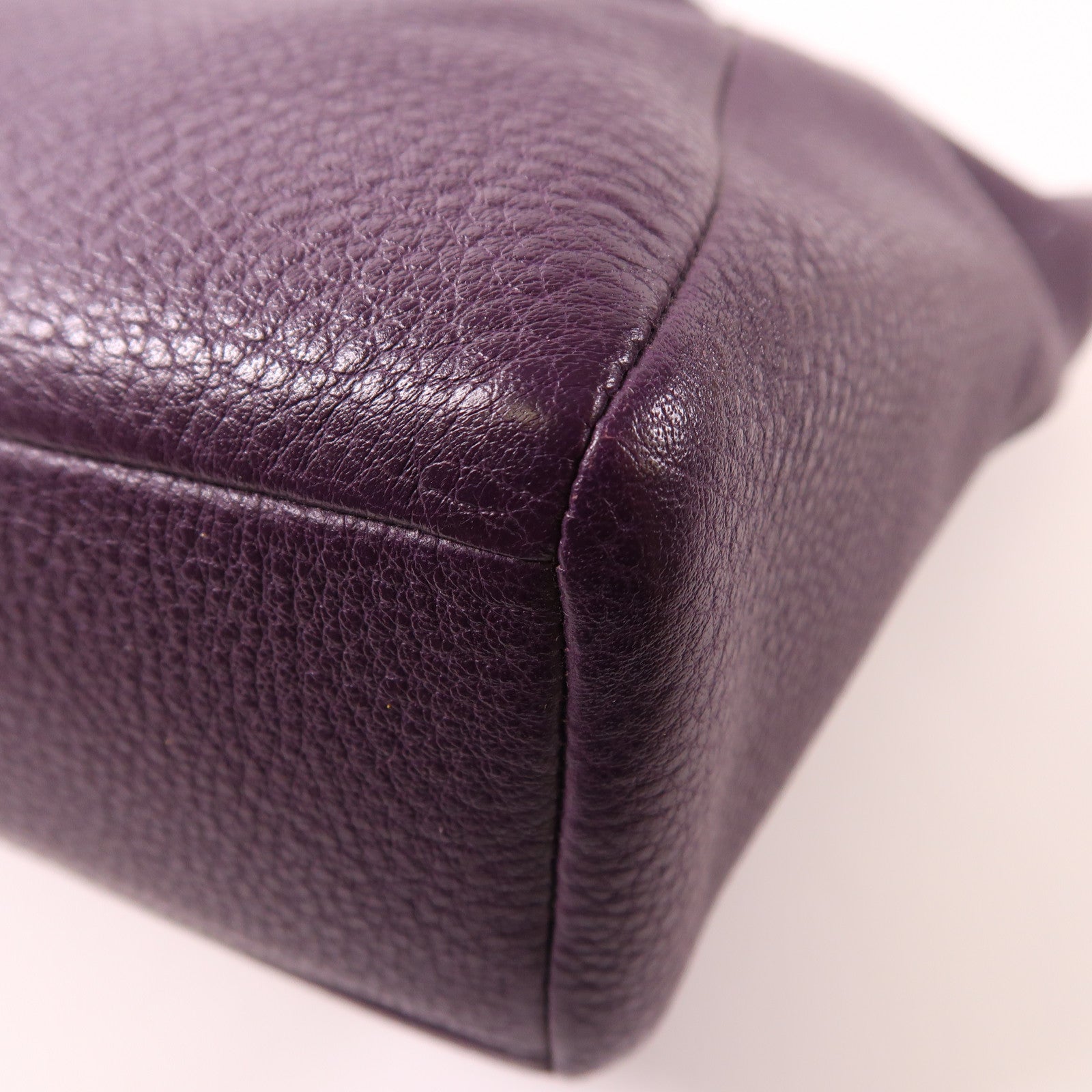 COACH 皮革2 Way Shoulder金扣手挽肩背兩用袋