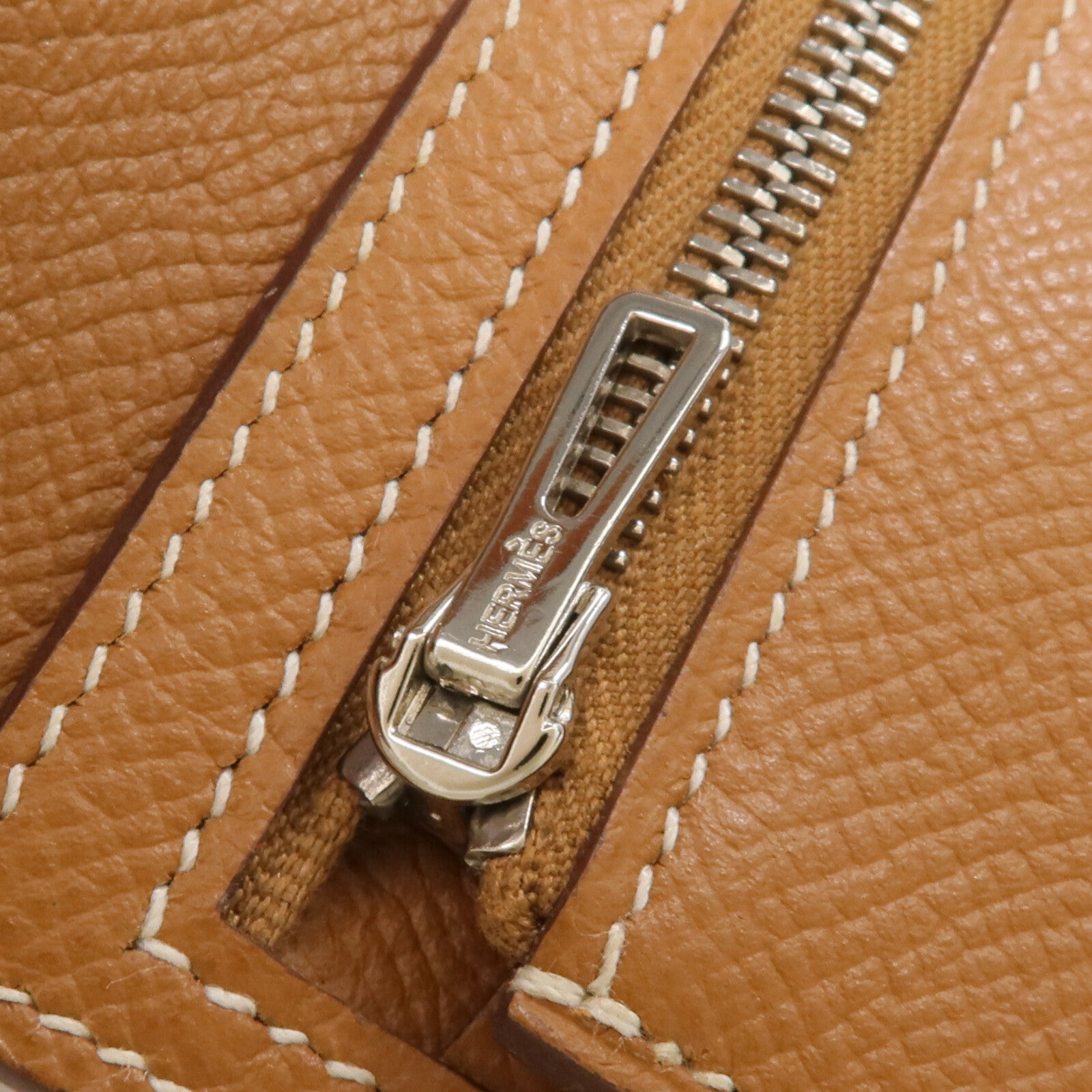 HERMES Epsom皮革Bearn Long Wallet長錢包Gold