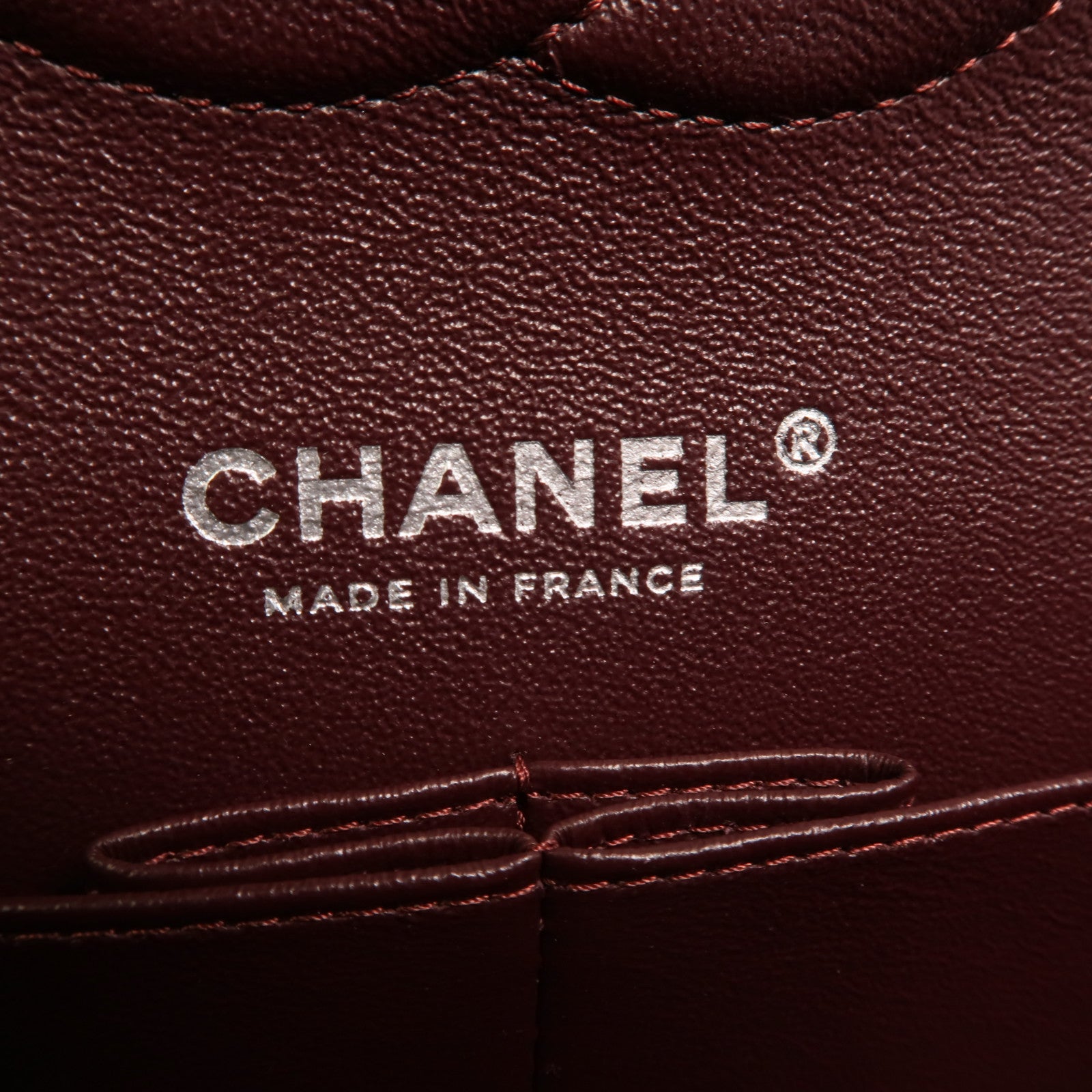 CHANEL 牛皮皮革Classic 25銀扣鏈帶肩背袋