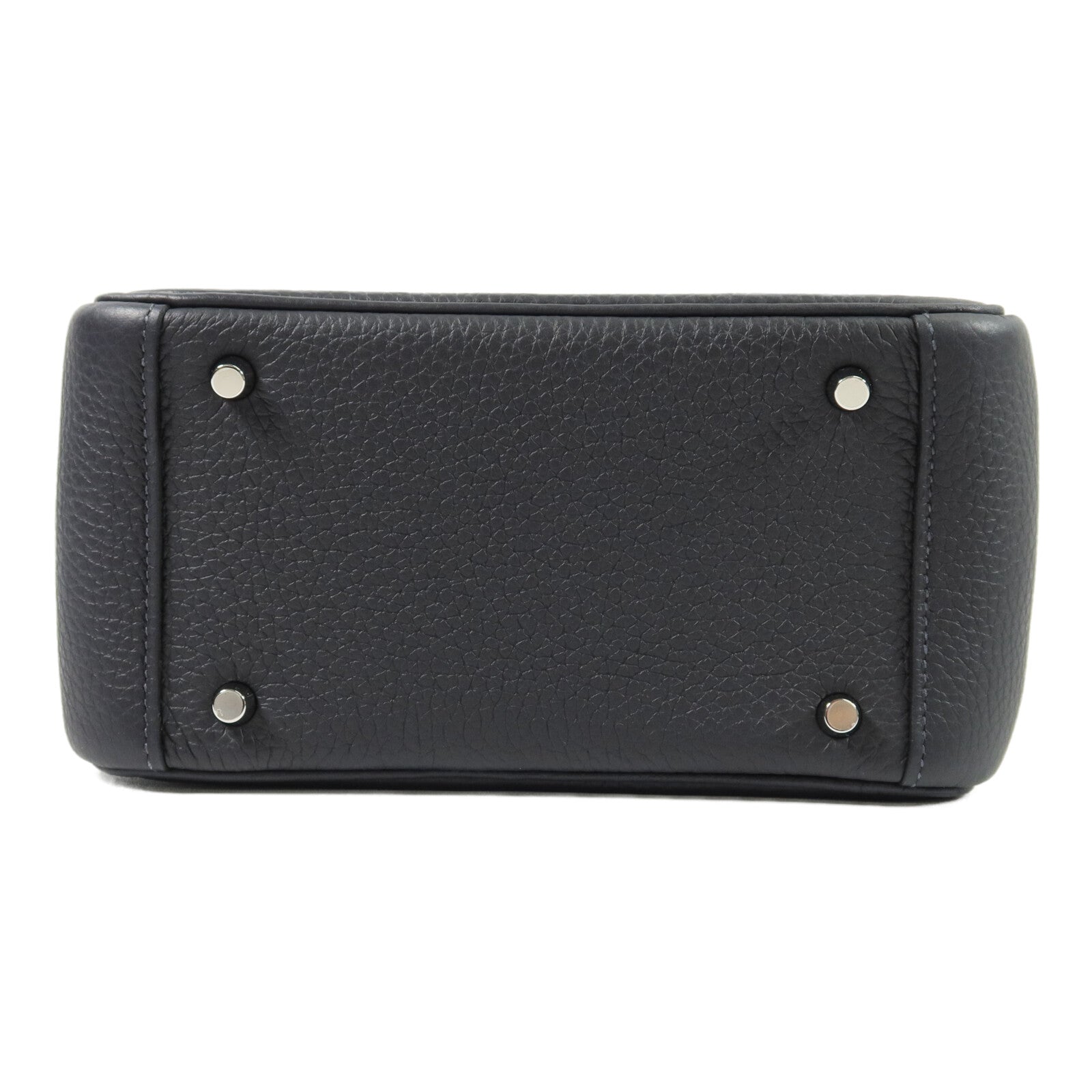 HERMES Clemence皮革Mini Lindy手挽肩背兩用袋Caban