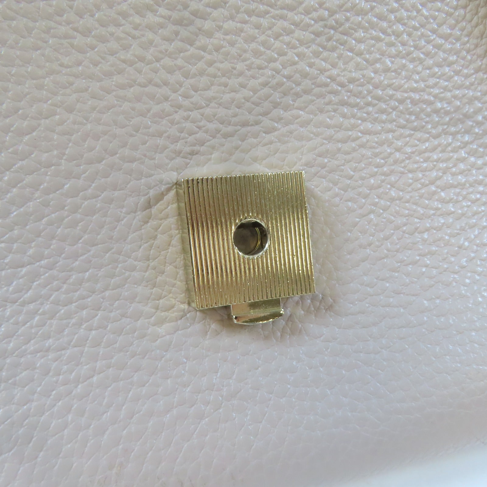 Furla 牛皮皮革2 way shoulder金扣手挽肩背兩用袋粉紅色