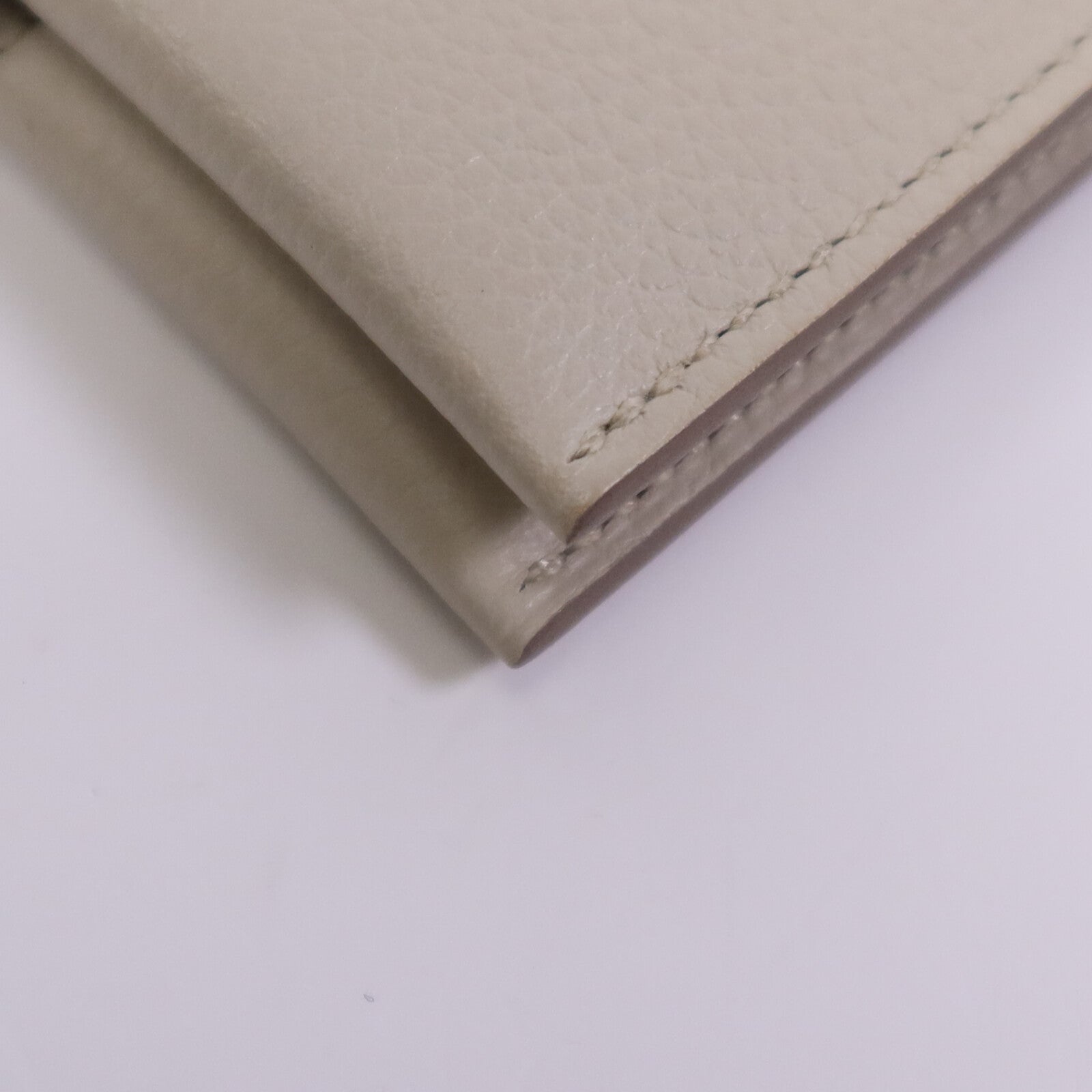 HERMES Evercolor R.M.S Card holder銀扣卡片套Beton