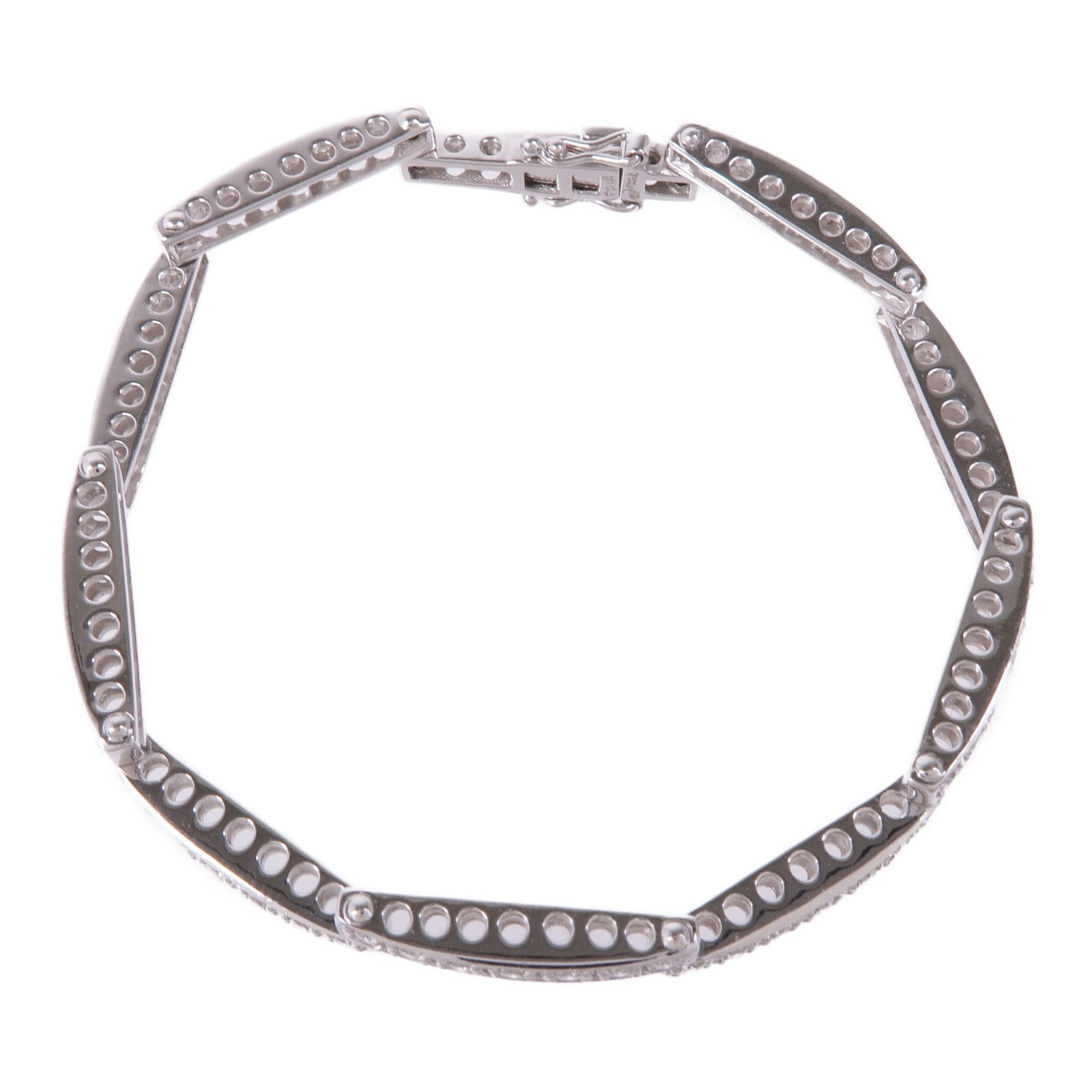 JEWELRY 18K白金Diamond Bracelet鑽石手鏈