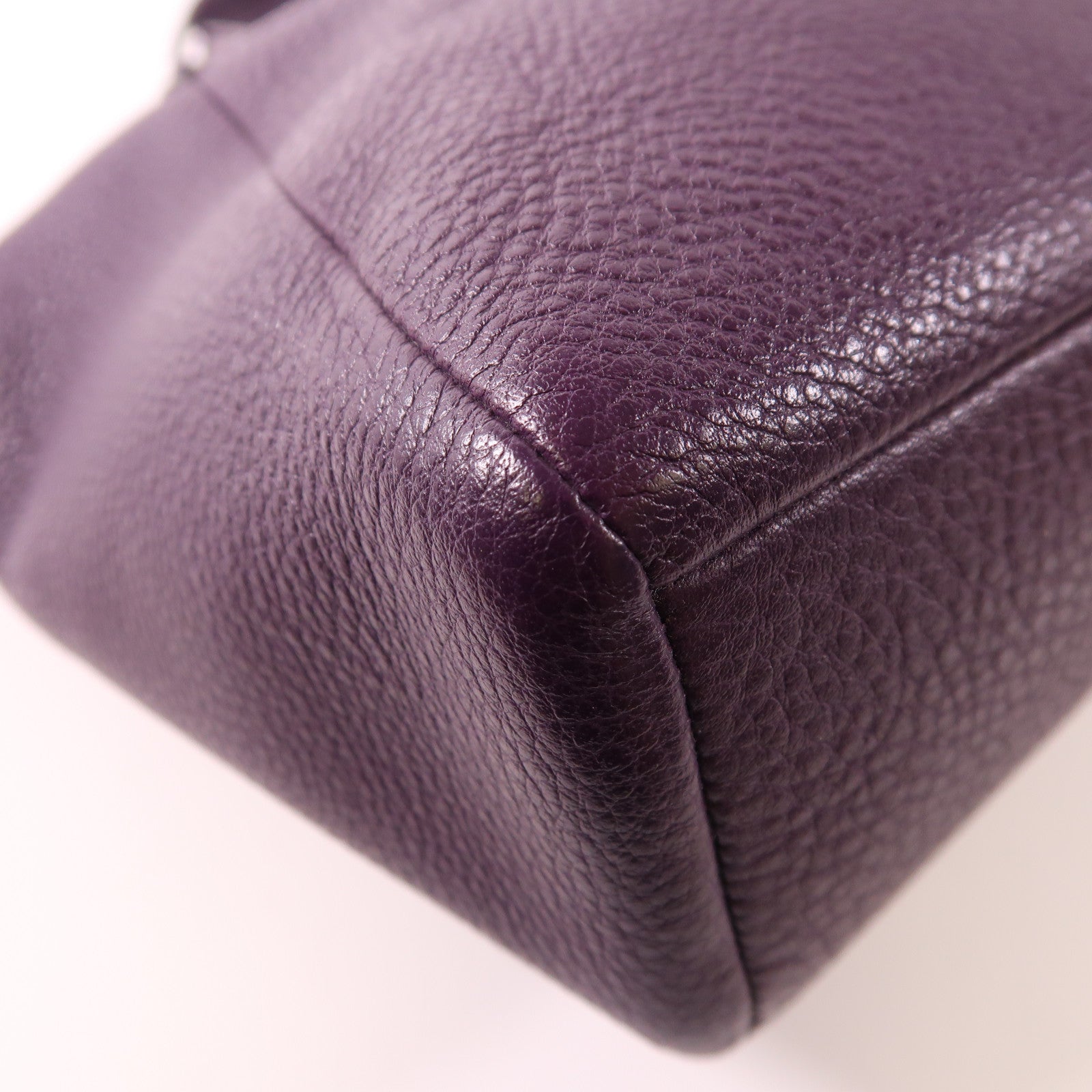 COACH 皮革2 Way Shoulder金扣手挽肩背兩用袋