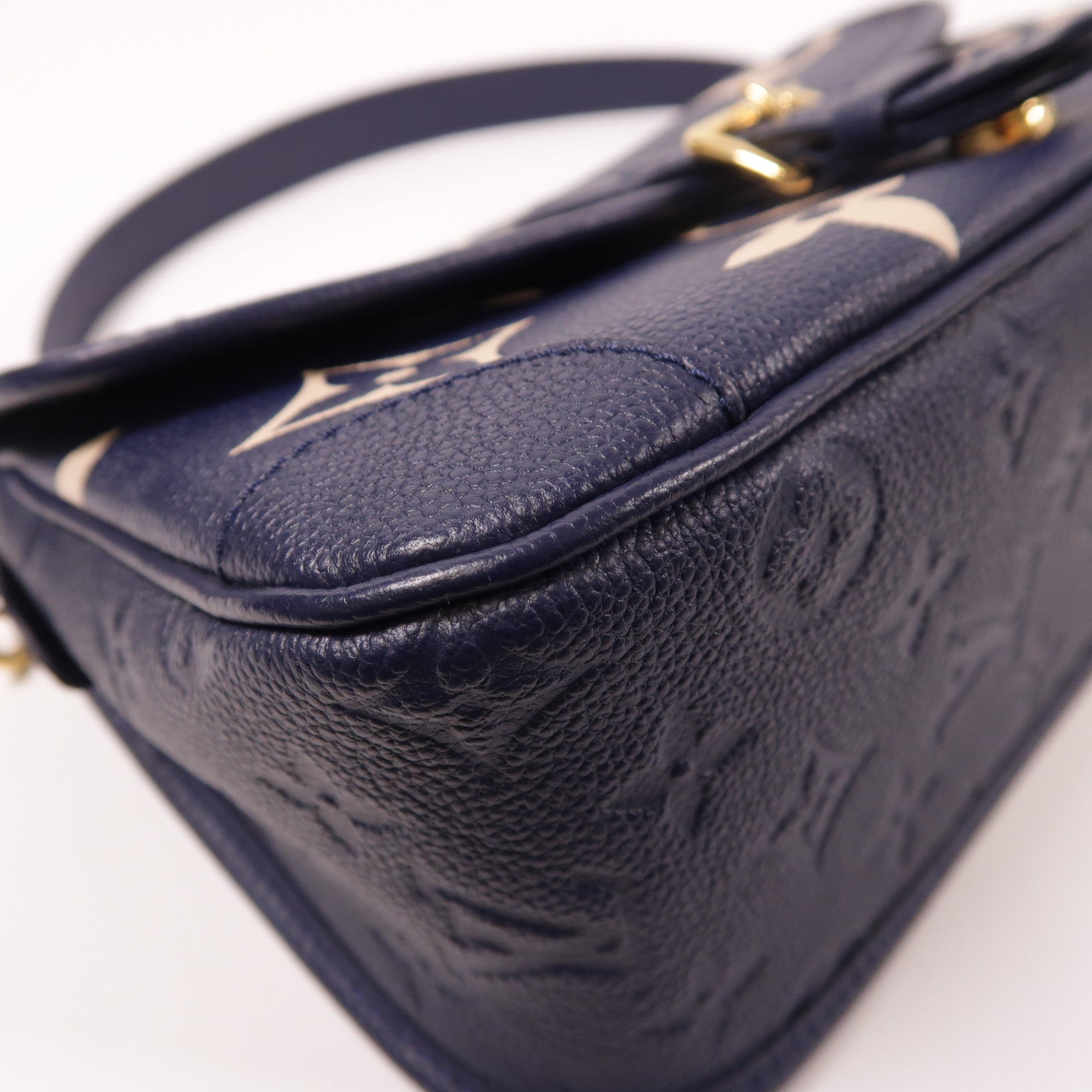 LOUIS VUITTON Monogram Empreinte Diane金扣肩背袋