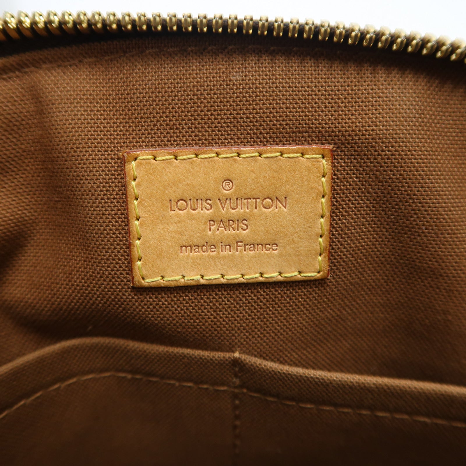 LOUIS VUITTON (PRICE DOWN) LV GHW Tivoli PM Handbag M40143 Monogram Brown