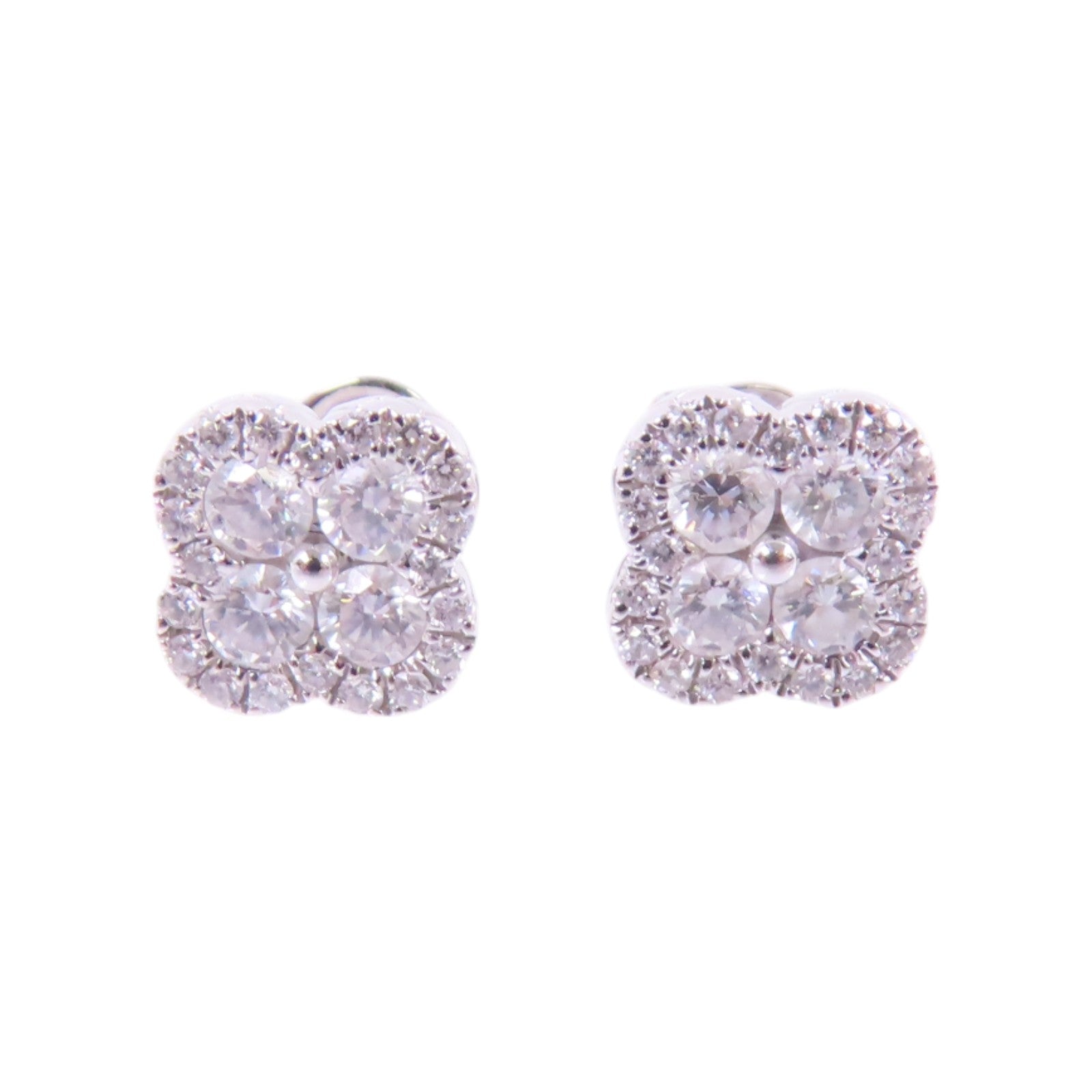 JEWELRY 【激減優惠】18K白金/鑽石Diamond Earrings耳環