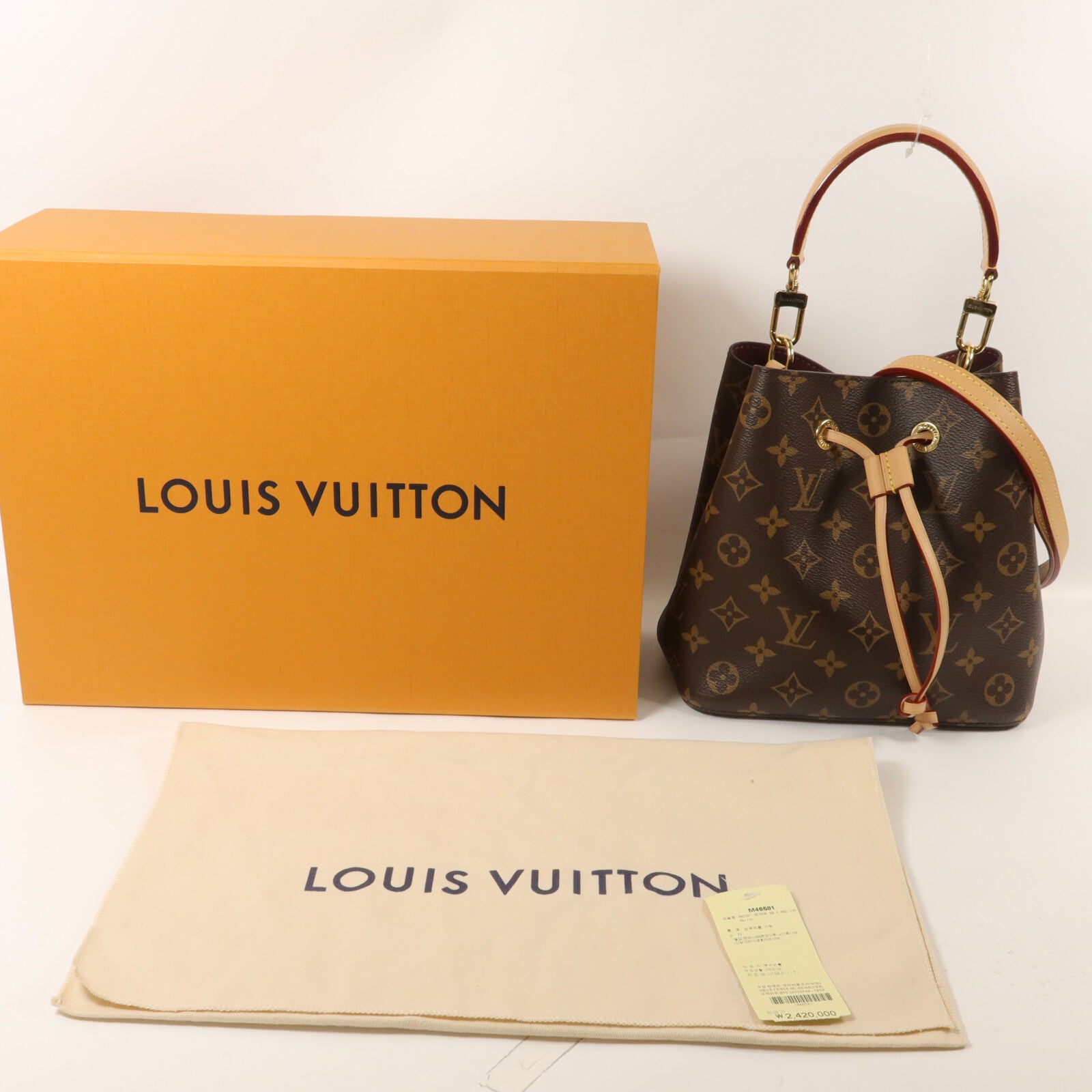 LOUIS VUITTON Monogram Neo Noe BB手挽肩背兩用袋