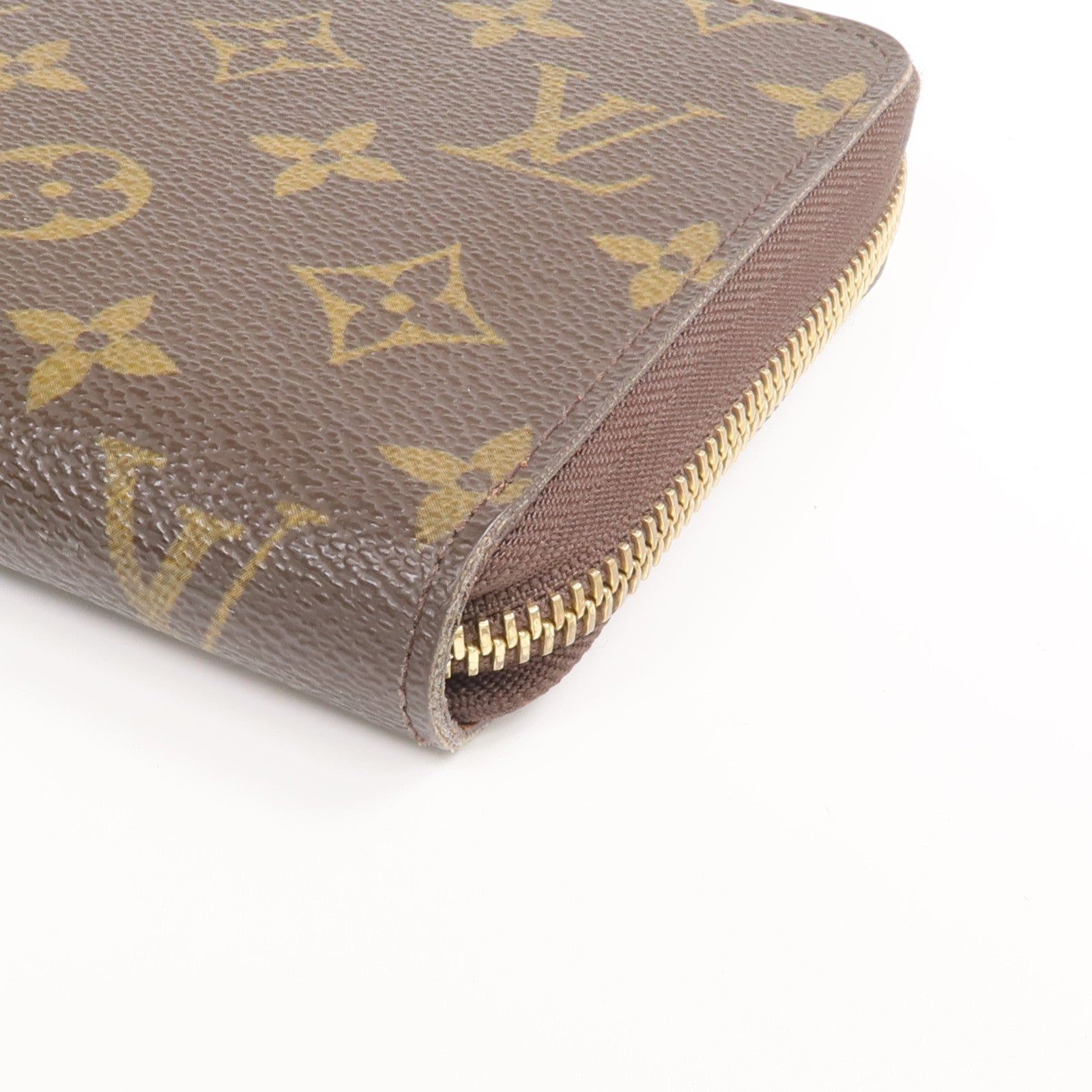 LOUIS VUITTON Monogram Zipper Long Wallet金扣長錢包