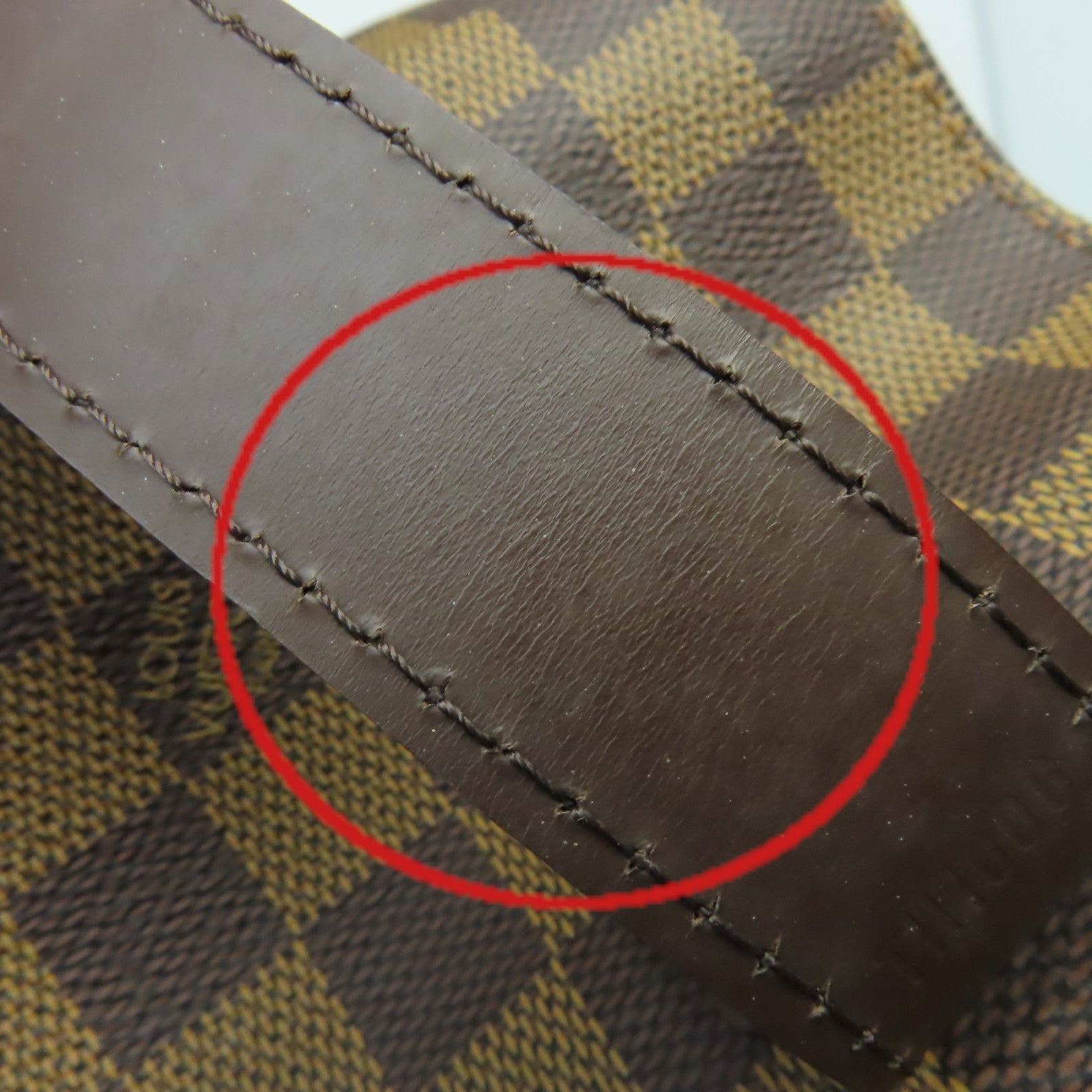 LOUIS VUITTON Damier Broadway 2Way Shoulder Bag金扣手挽肩背兩用袋啡色
