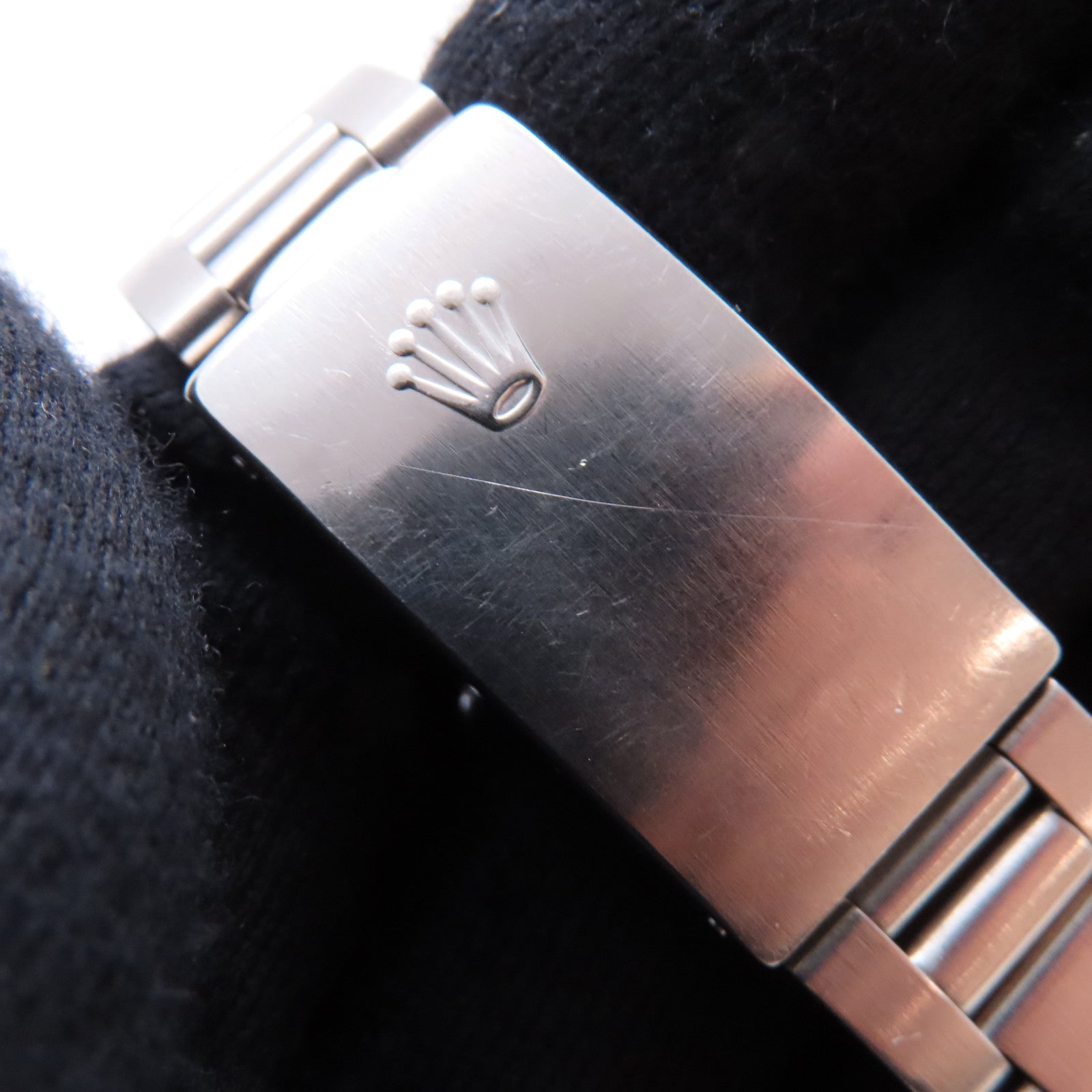 ROLEX Air king不鏽鋼手錶自動機芯灰色