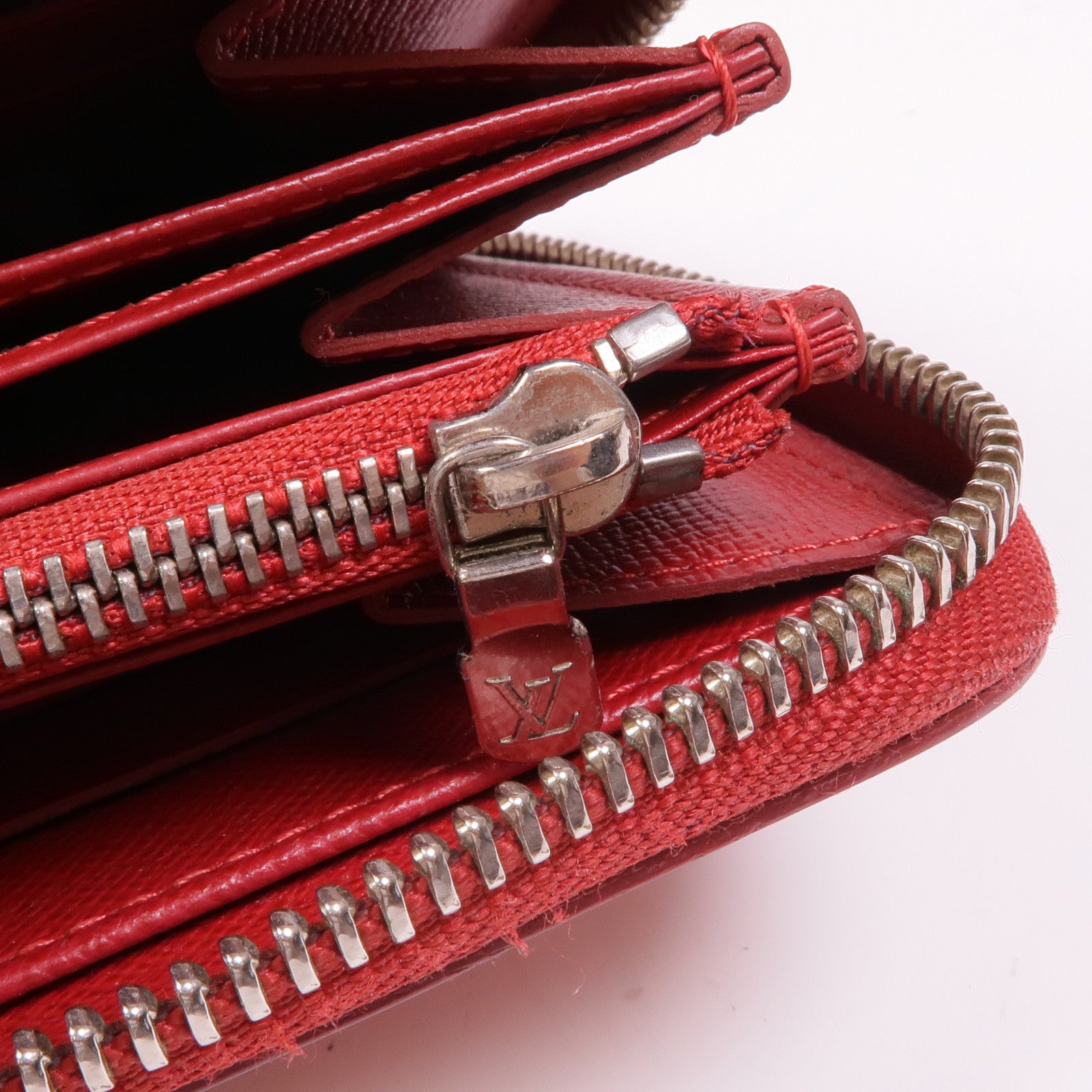 LOUIS VUITTON Epi Zippy Long Wallet銀扣長錢包