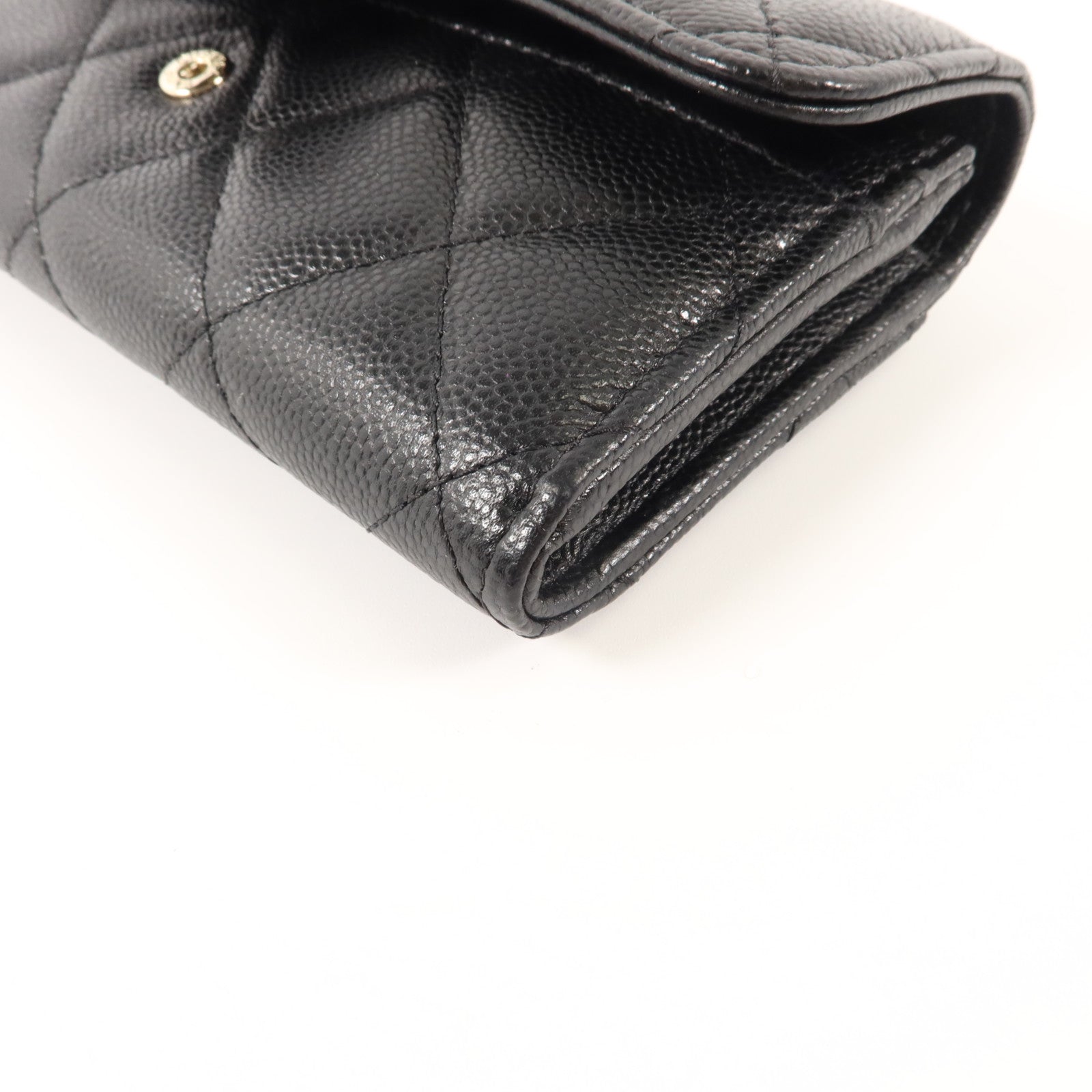 CHANEL 牛皮皮革Classic Medium Flap Wallet錢包
