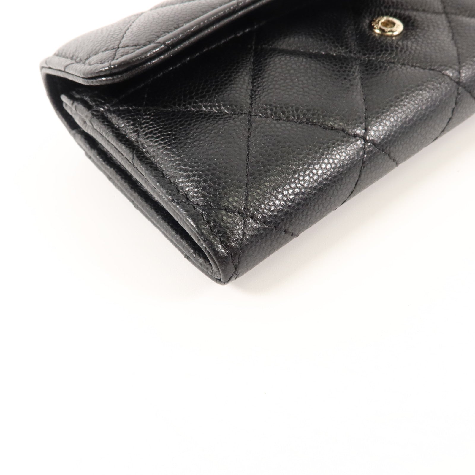 CHANEL 牛皮皮革Classic Medium Flap Wallet錢包