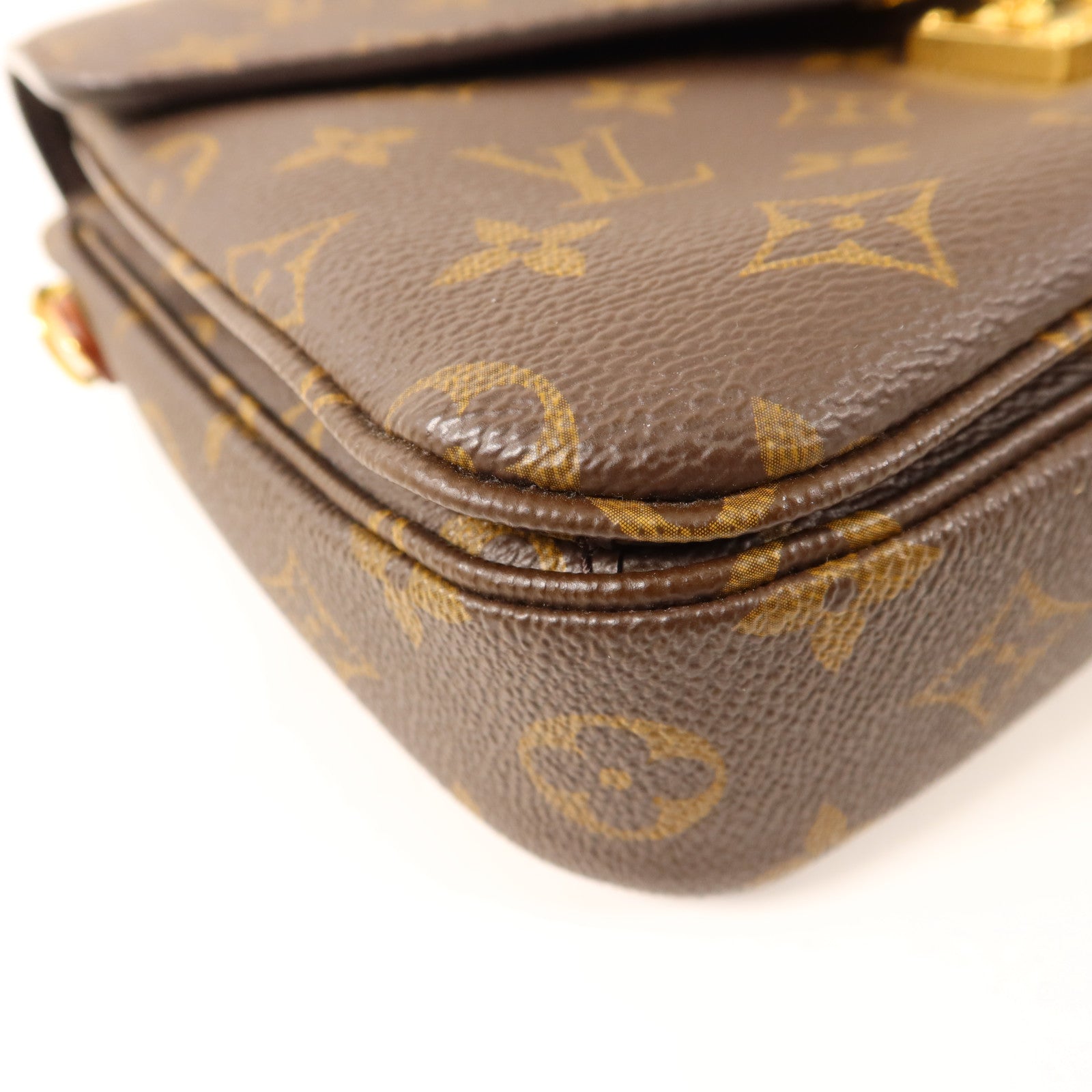 LOUIS VUITTON Monogram Pochette Metis MM金扣手挽肩背兩用袋