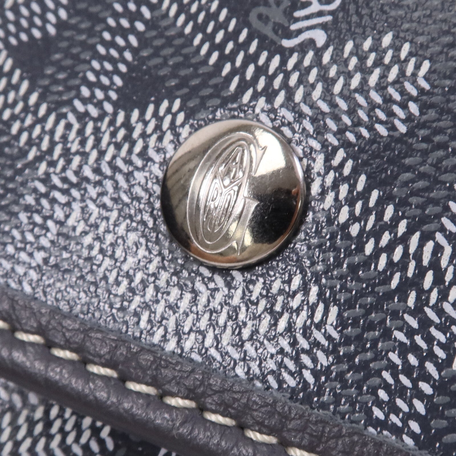 GOYARD 塗層帆布Saint Louis PM銀扣手挽袋