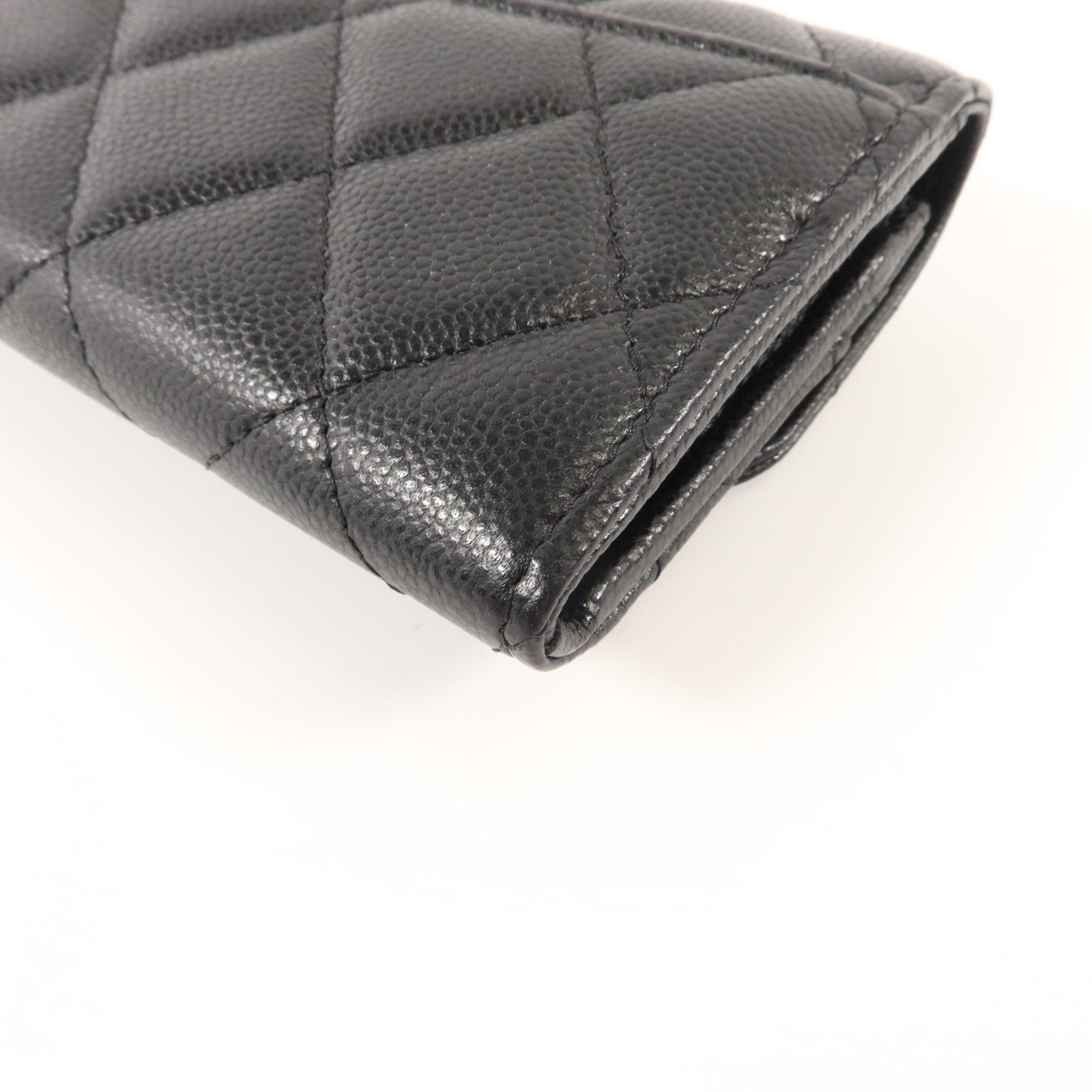 CHANEL 牛皮皮革Classic Medium Flap Wallet錢包