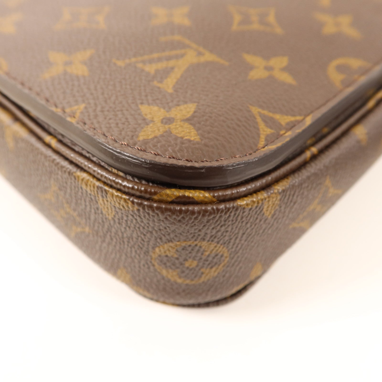 LOUIS VUITTON Monogram Pochette Metis MM金扣手挽肩背兩用袋