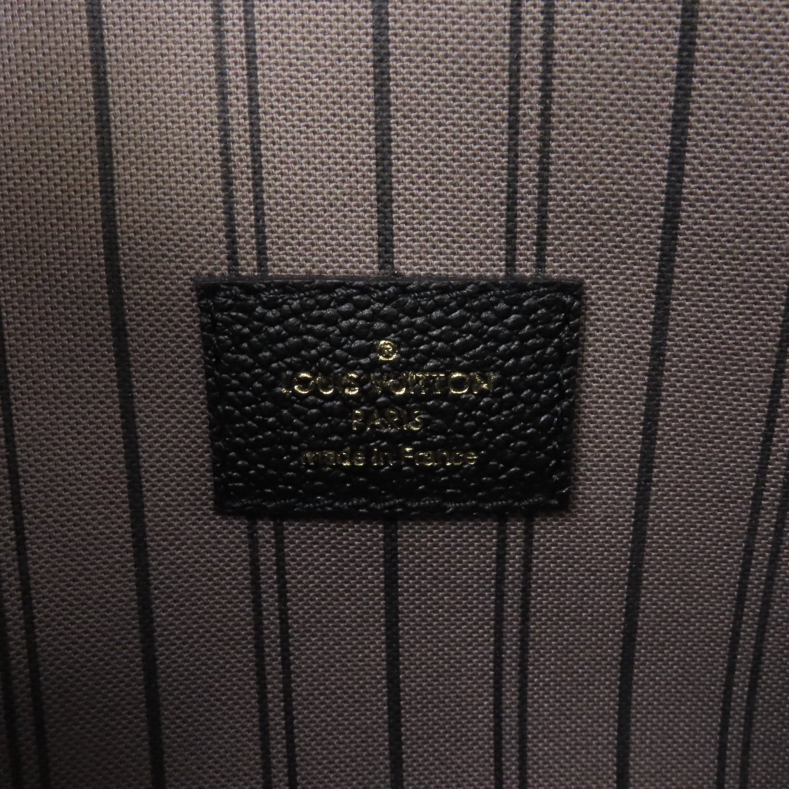 LOUIS VUITTON Monogram Empreinte Pochette Metis金扣手挽肩背兩用袋黑色