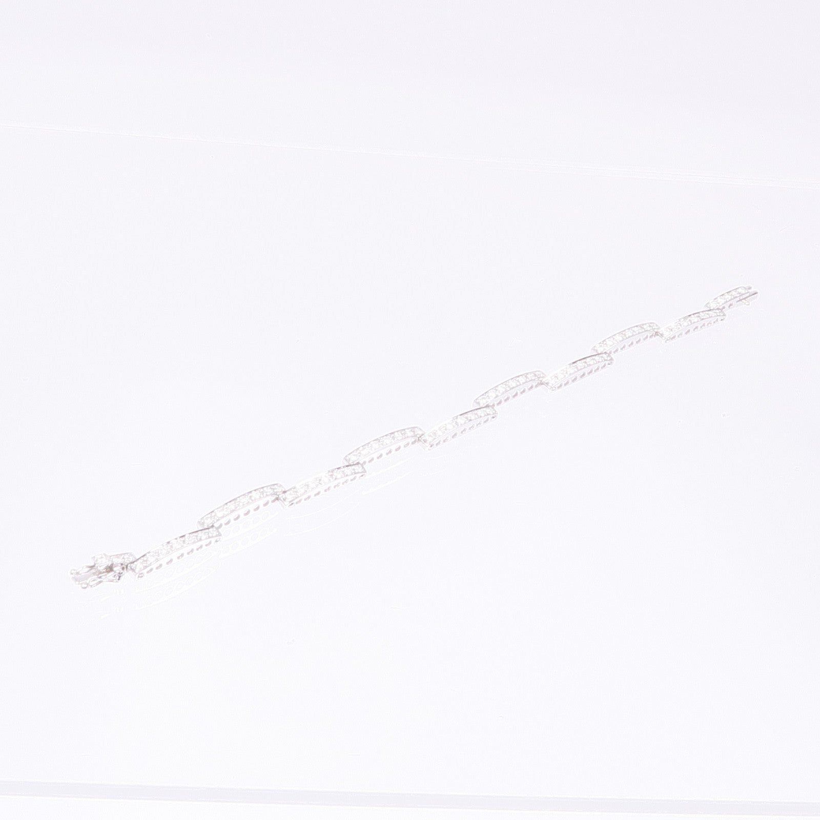 JEWELRY 18K白金Diamond Bracelet鑽石手鏈