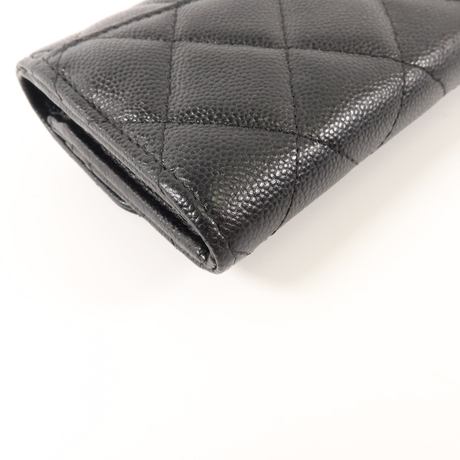 CHANEL 牛皮皮革Classic Medium Flap Wallet錢包