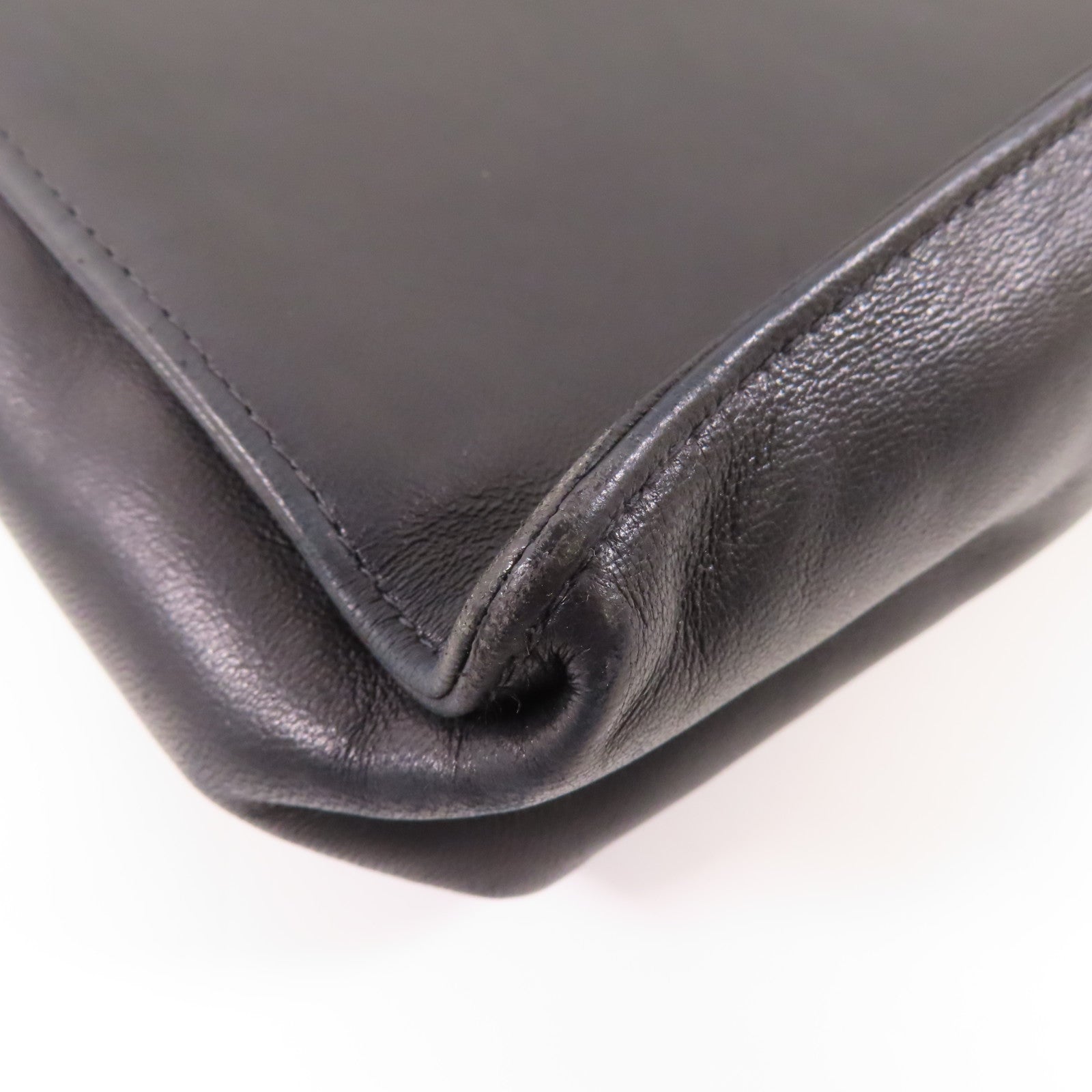 CHANEL 羊皮皮革Handbag/Shoulder Bag銀扣手挽袋/肩背袋