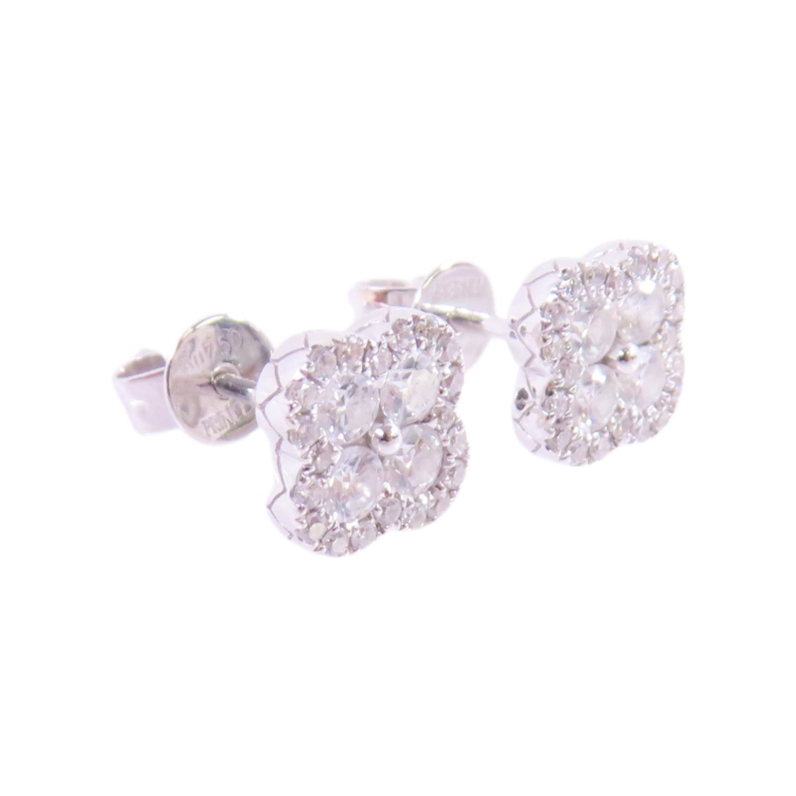 JEWELRY 【激減優惠】18K白金/鑽石Diamond Earrings耳環