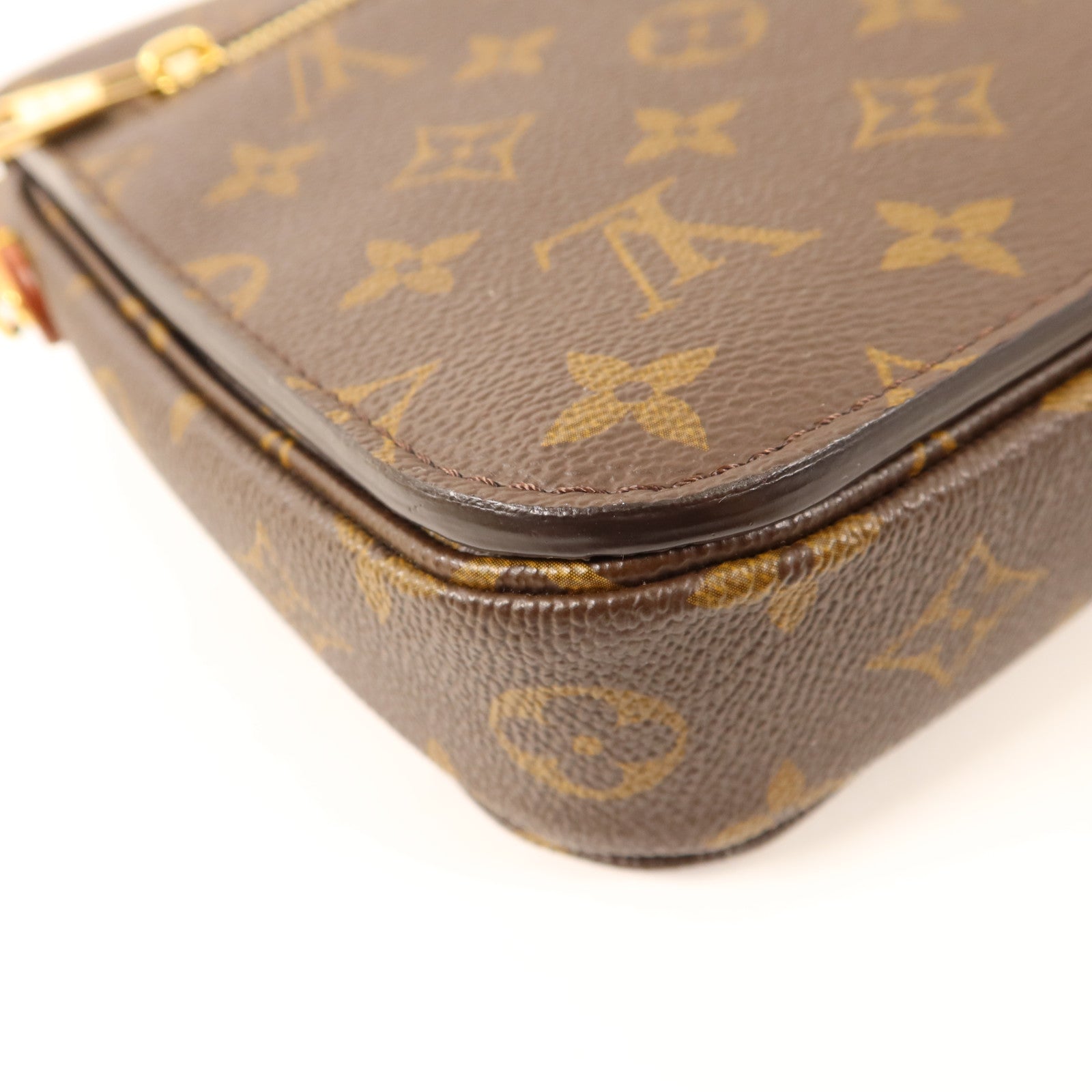 LOUIS VUITTON Monogram Pochette Metis MM金扣手挽肩背兩用袋