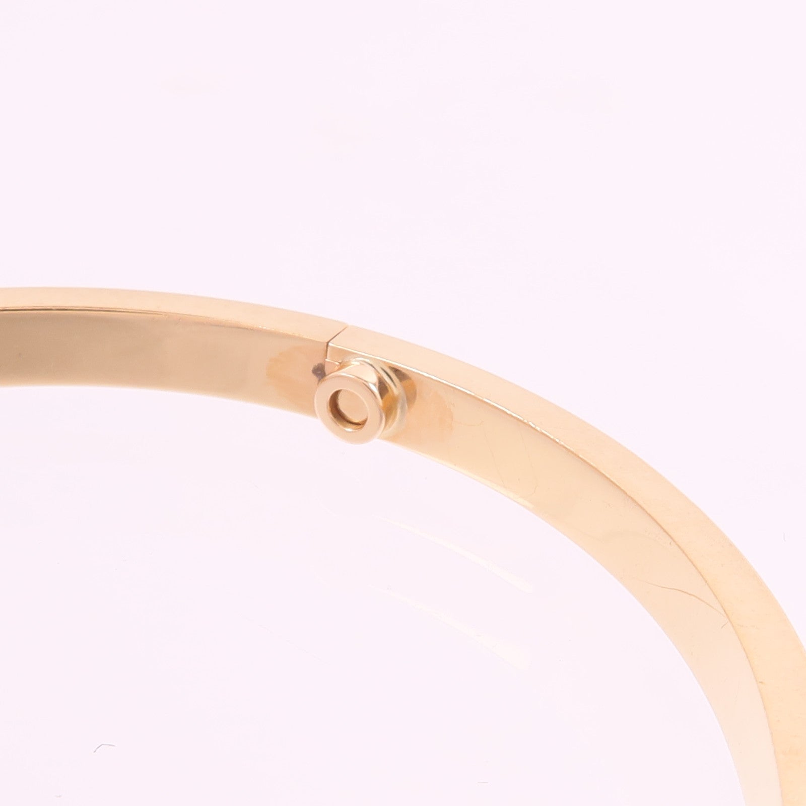 CARTIER 18K玫瑰金Love Bangle SM 6P Dia鑽石手鐲