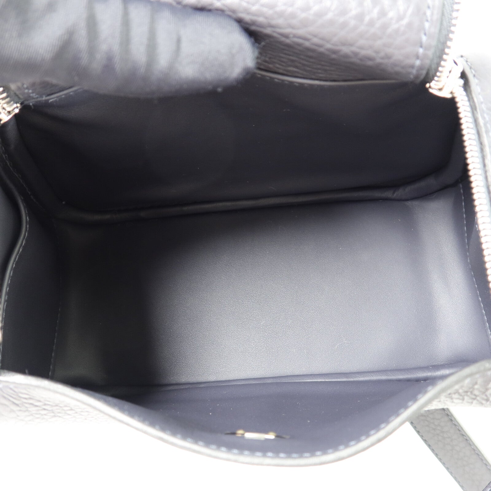 HERMES Clemence皮革Mini Lindy手挽肩背兩用袋Caban